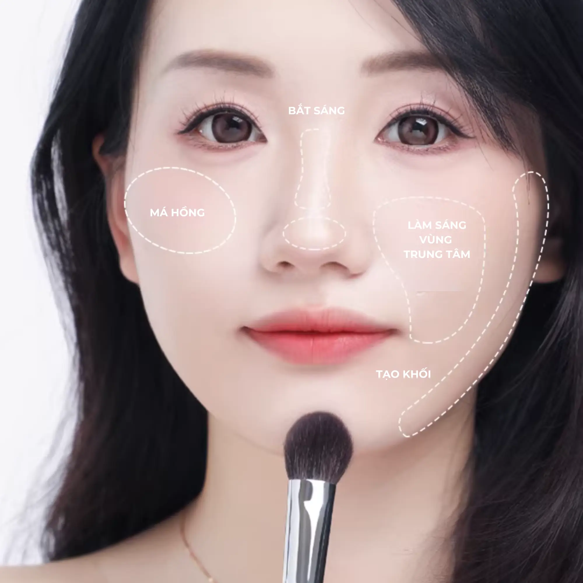 cọ má hồng guoxiaoniu 354