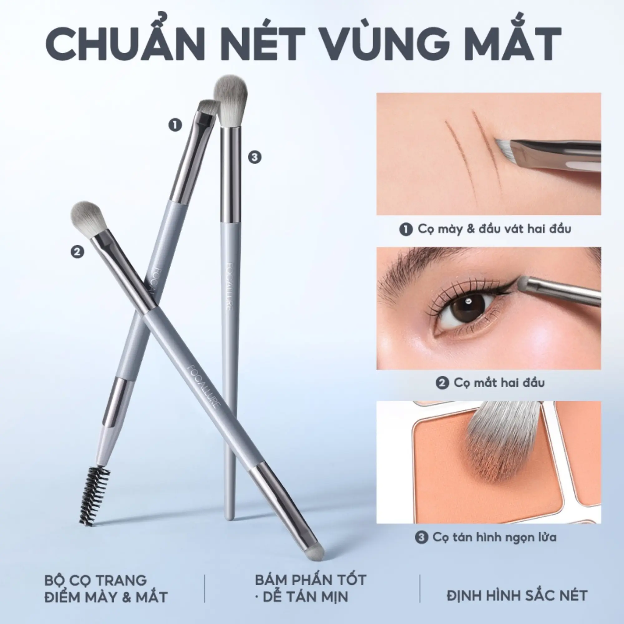 cọ trang điểm focallure