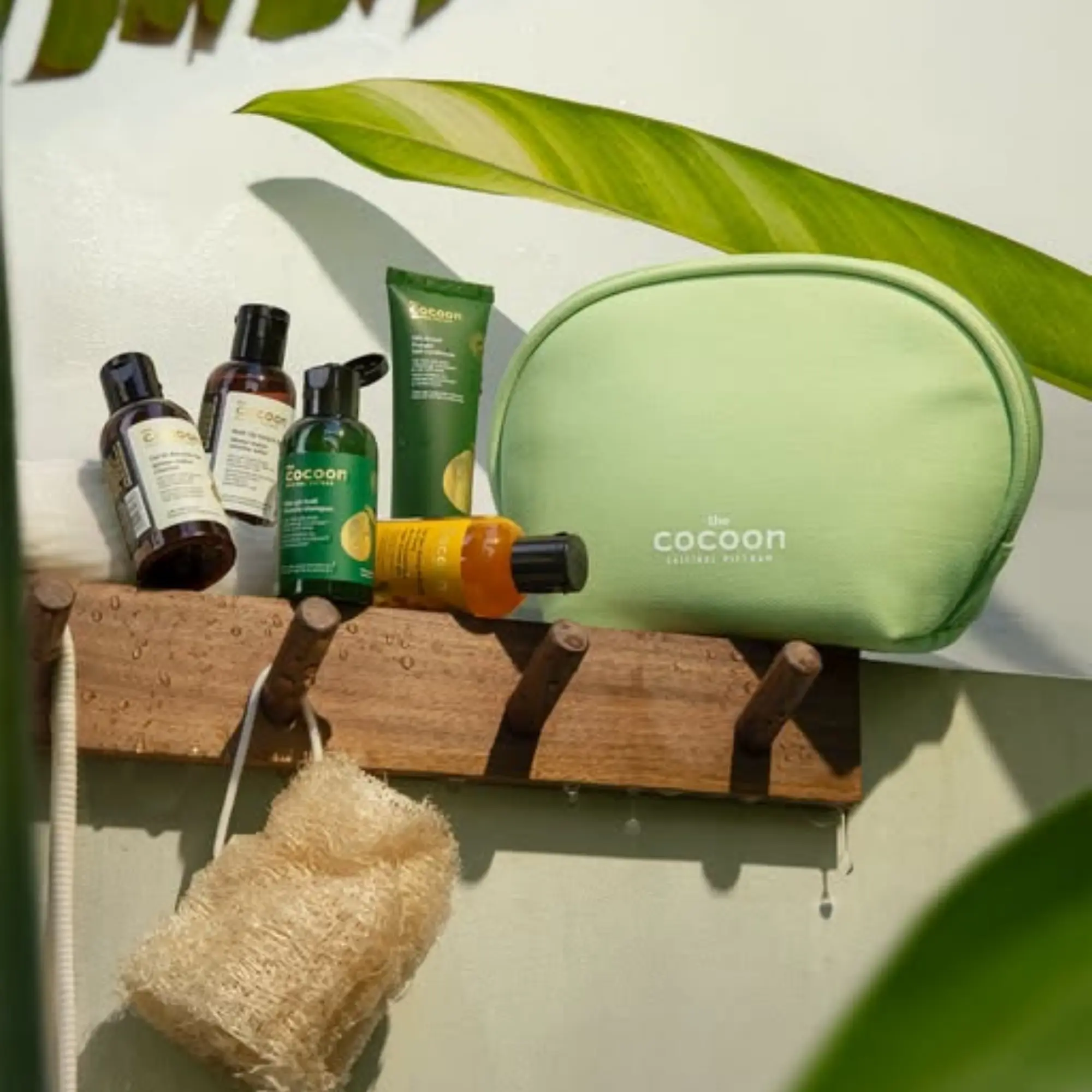 set du lichj cocoon tuis xanh