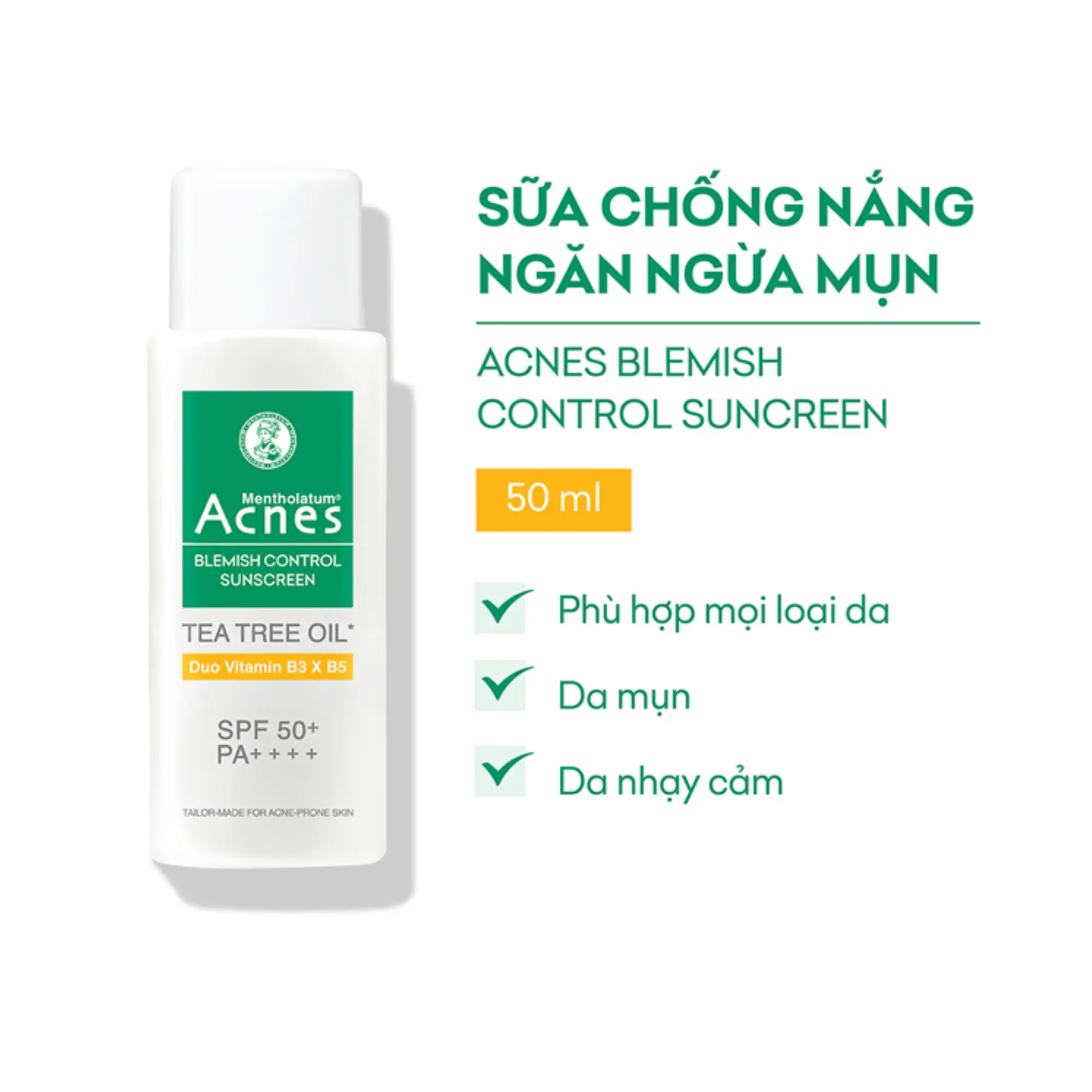 kem chống nắng acnes