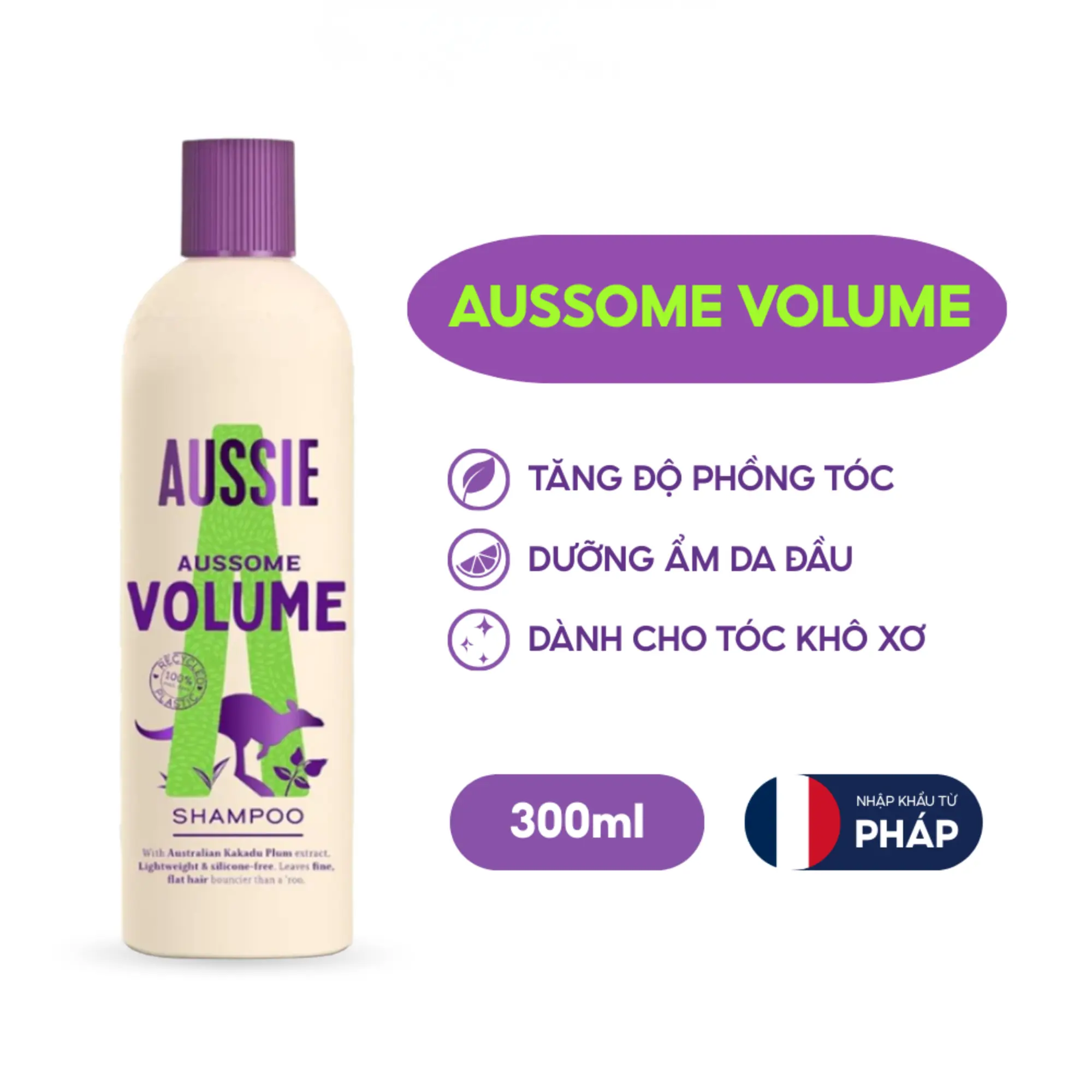 Dầu Gội Thuần Chay Aussie