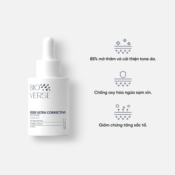 Tinh Chất Sáng Da Mờ Thâm Bioverse B320 Ultra Corrective Booster