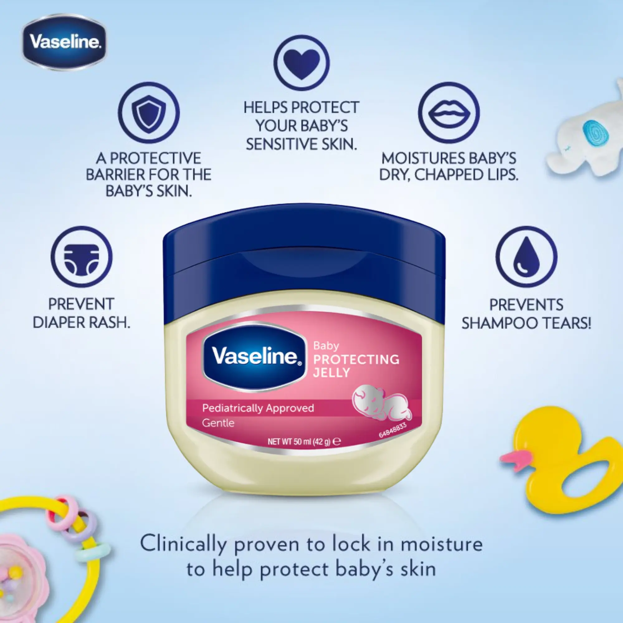 vaseline cho bé