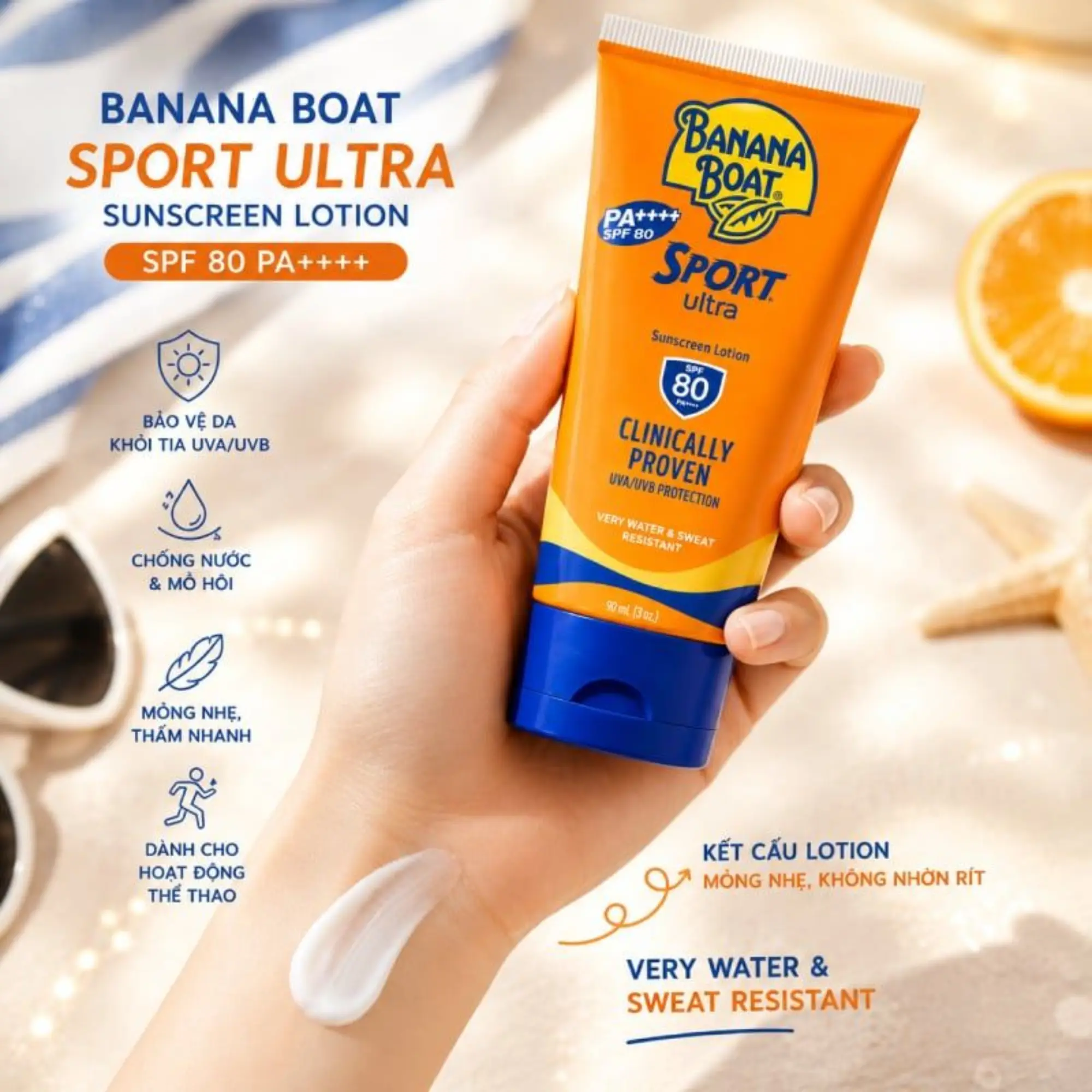 chống nắng spf80