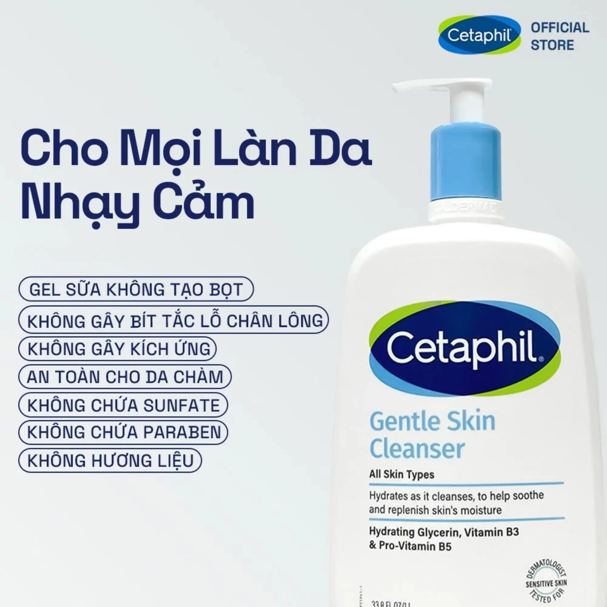 srm cho mọi loại da cetaphil
