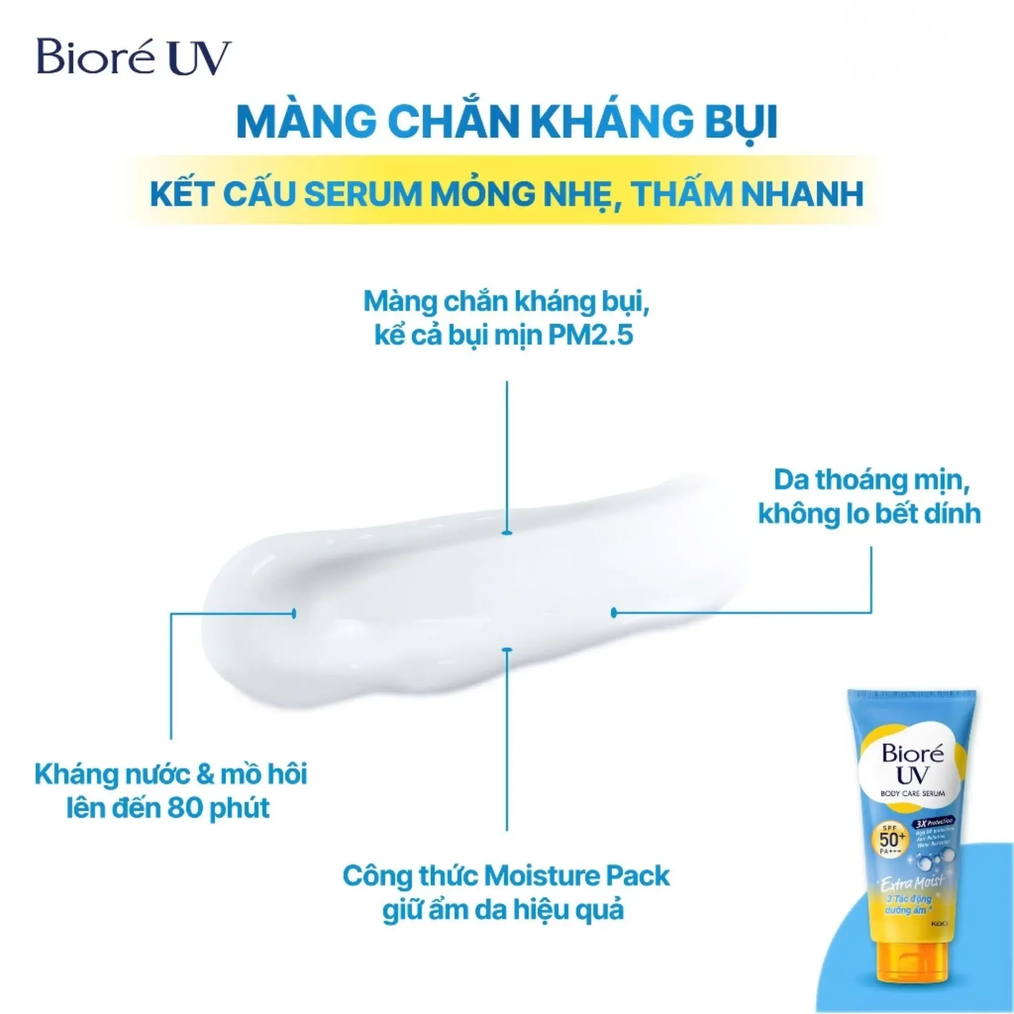 serum chống nắng biore