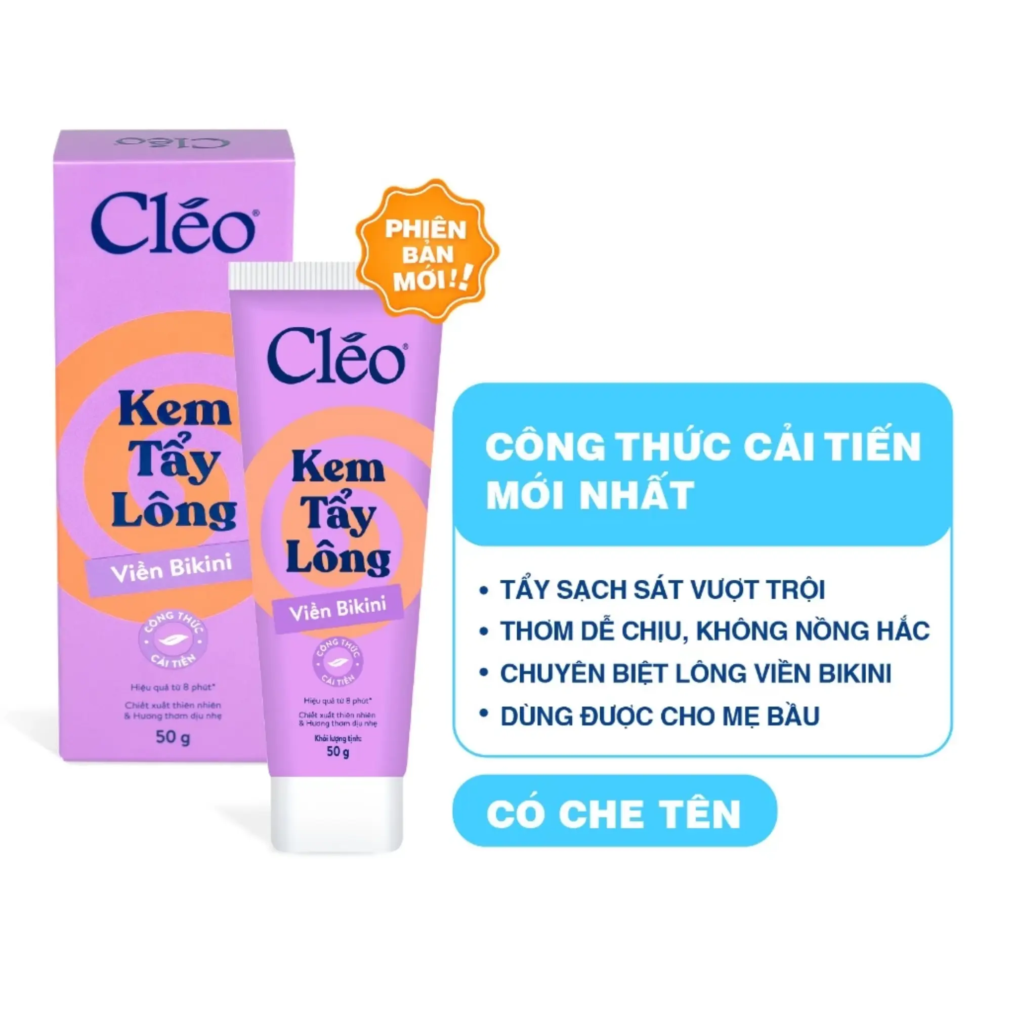 tẩy lông viền bikini Cleo