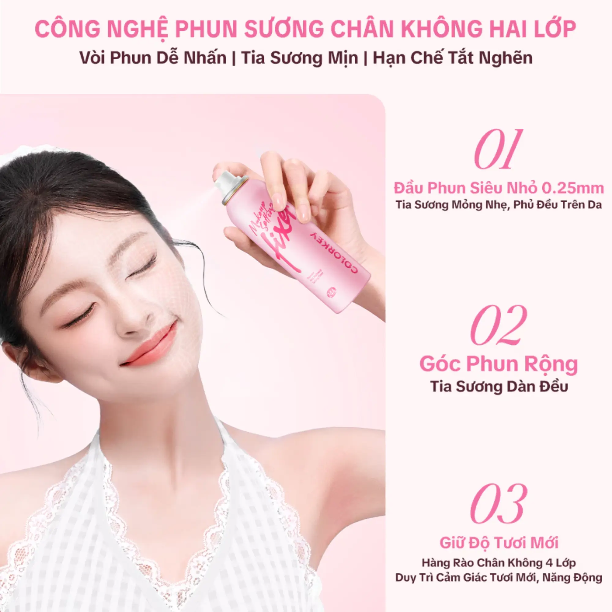 xịt khóa nền colorkey