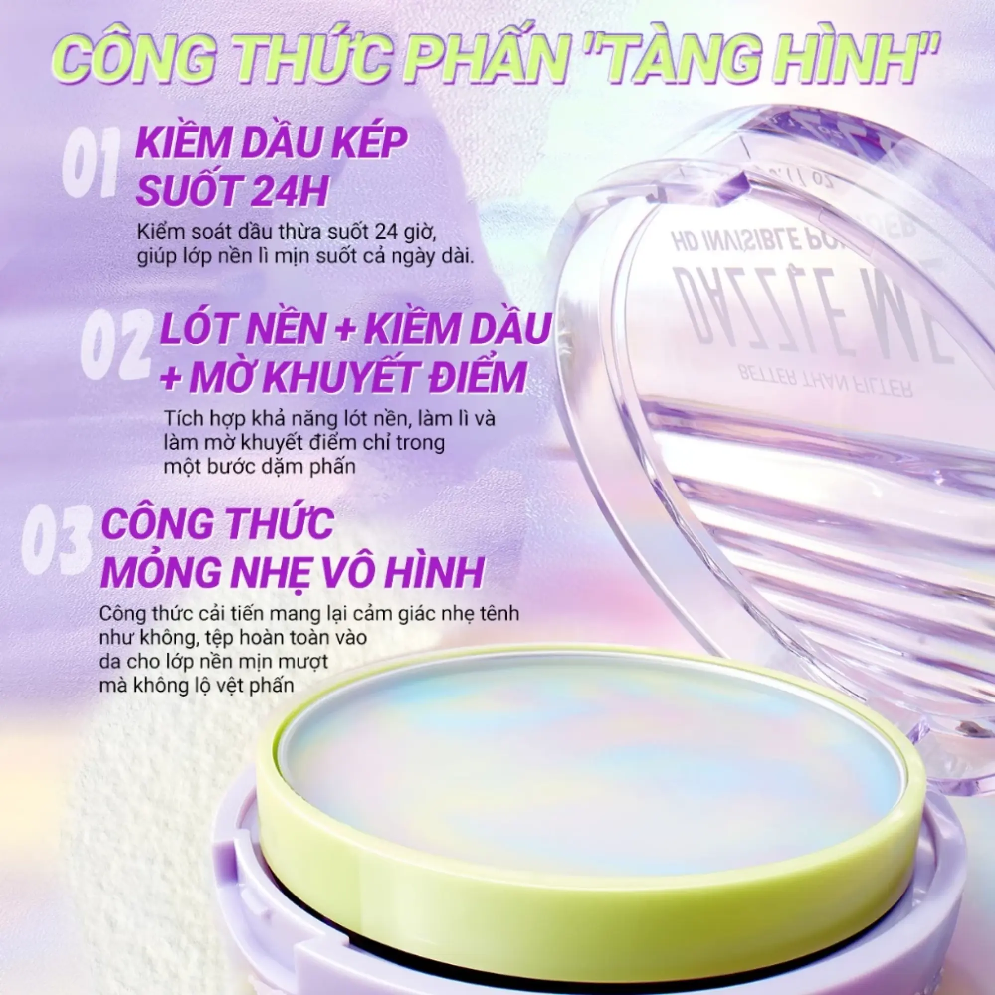 phấn phủ dazzle me