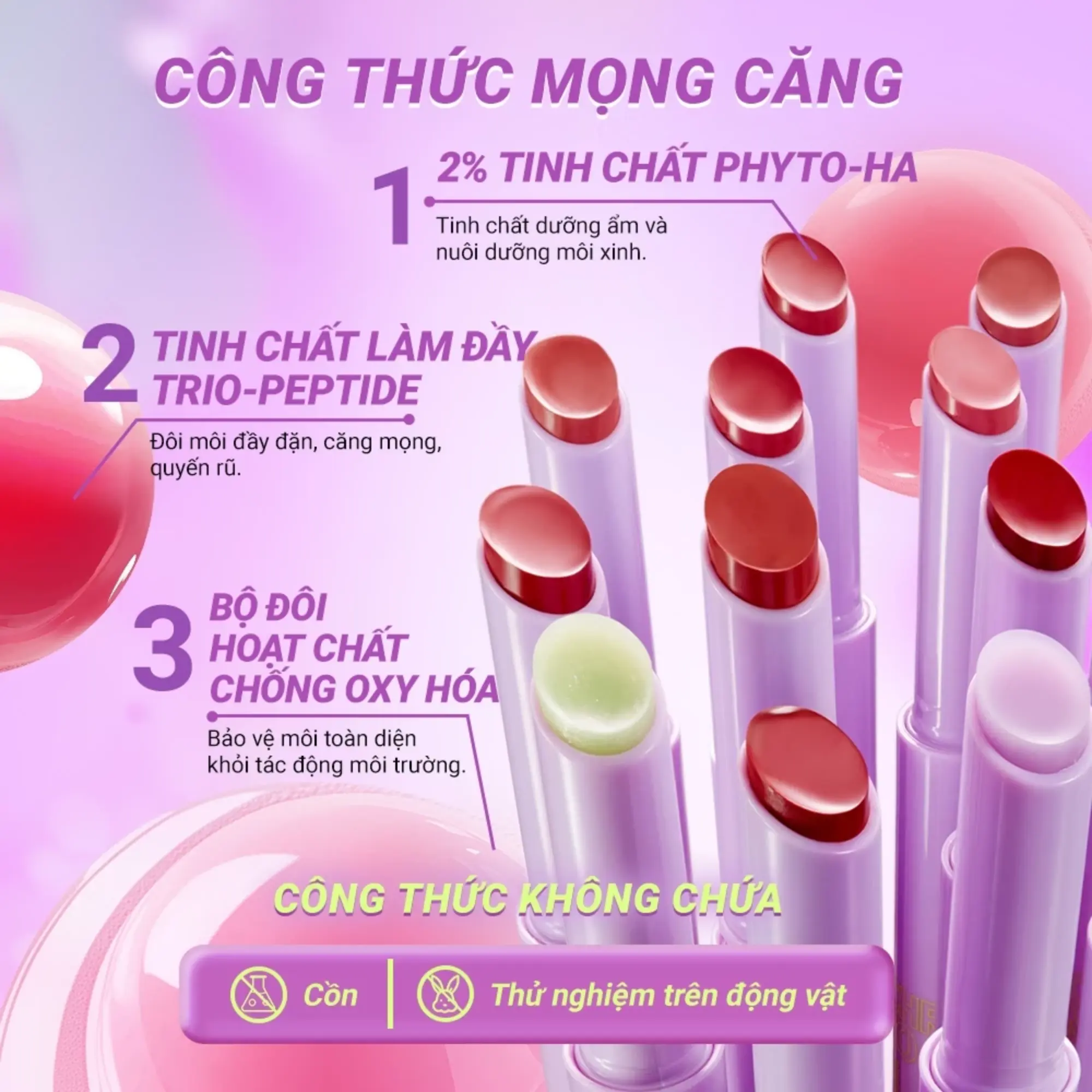 son dưỡng bấm Dazzle me
