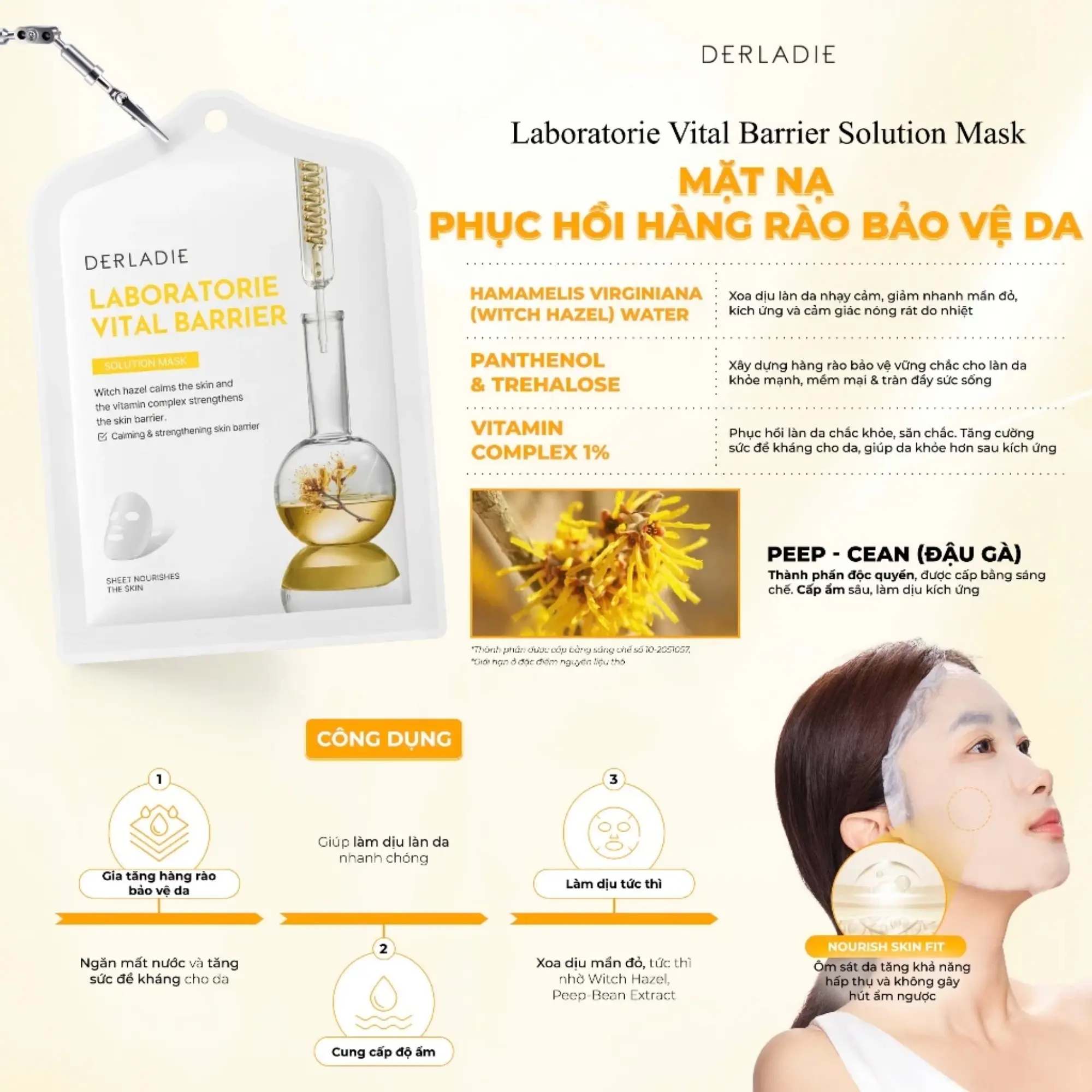 mặt nạ dưỡng sáng Derladie