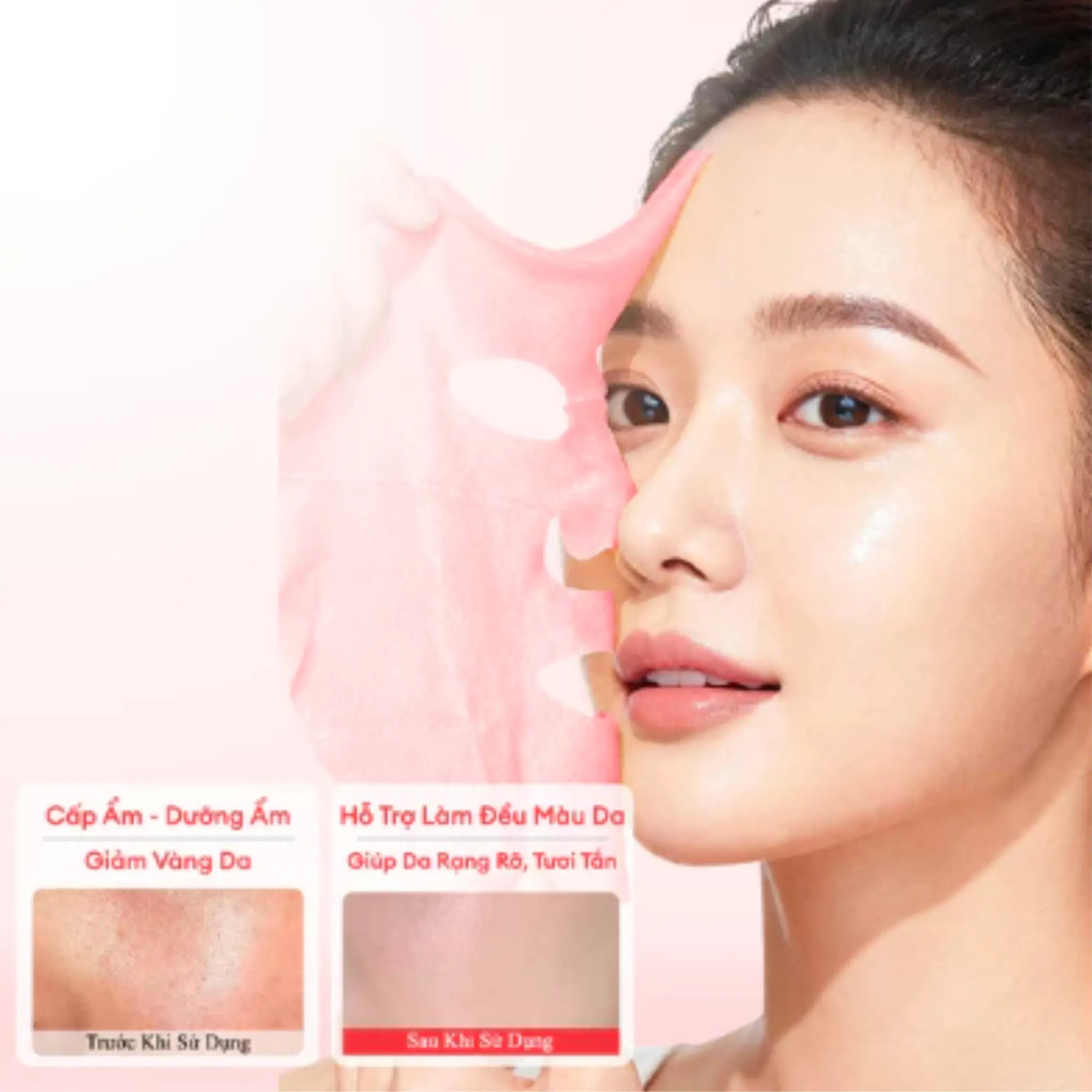 mặt nạ colorkey lựu đỏ