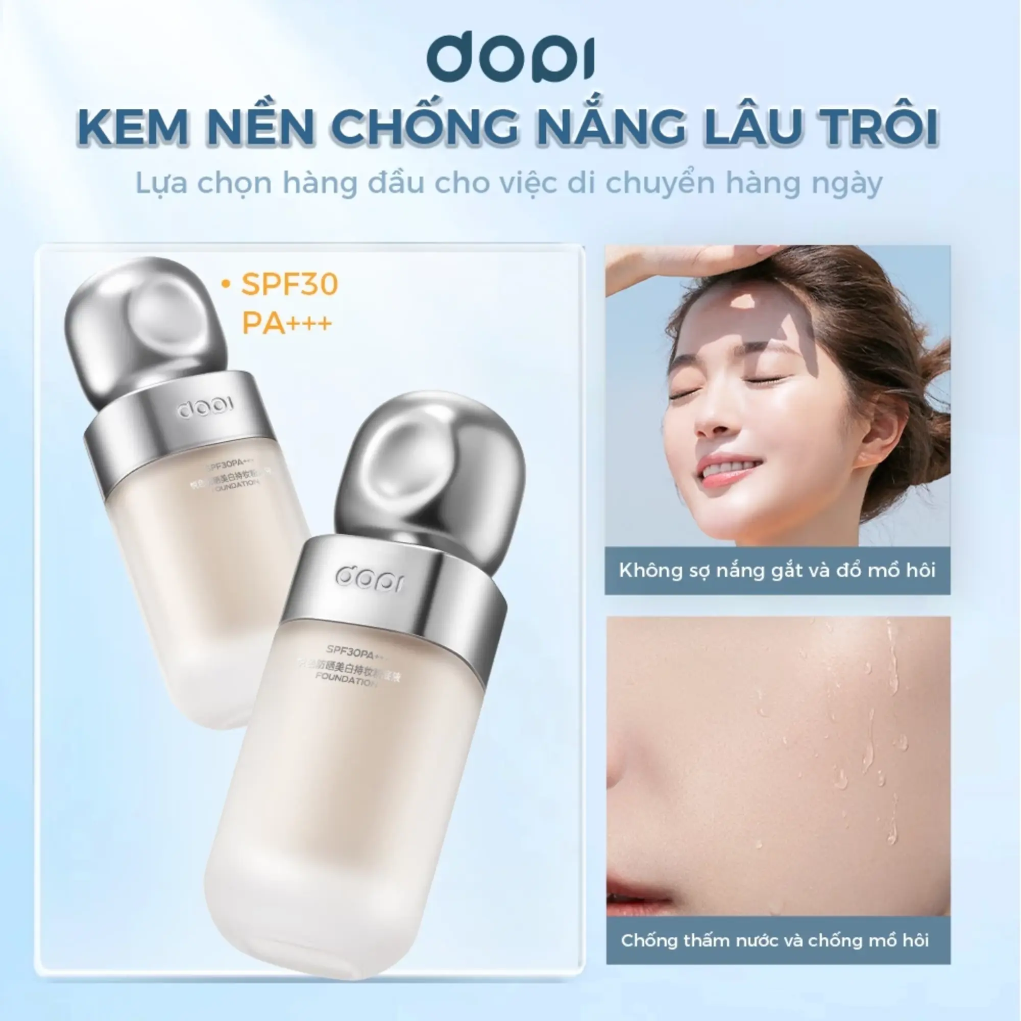kem nền chống nắng 