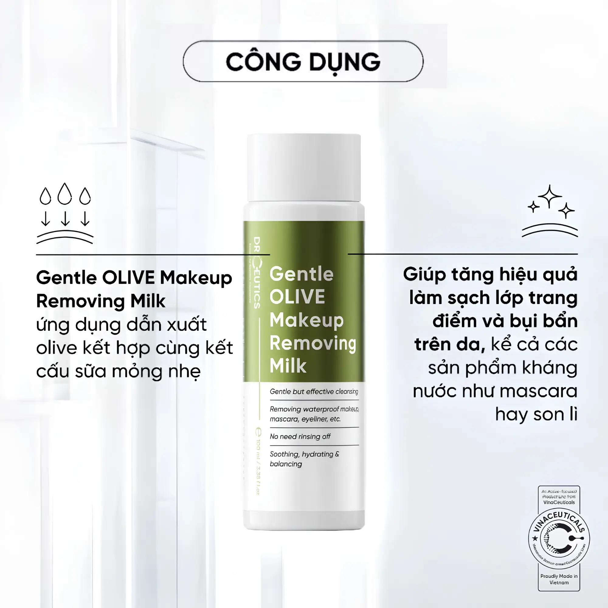 sữa tẩy trang Drceutics