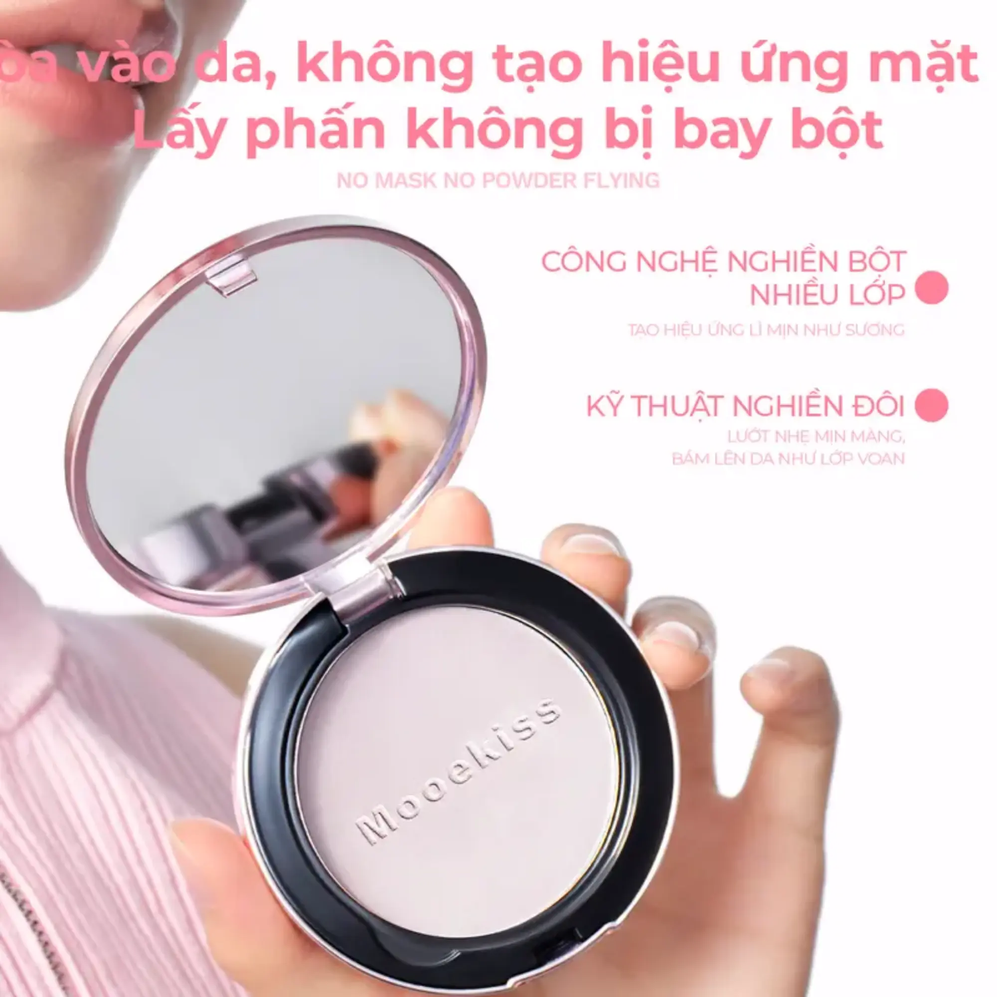 phấn phủ nén Mooekiss