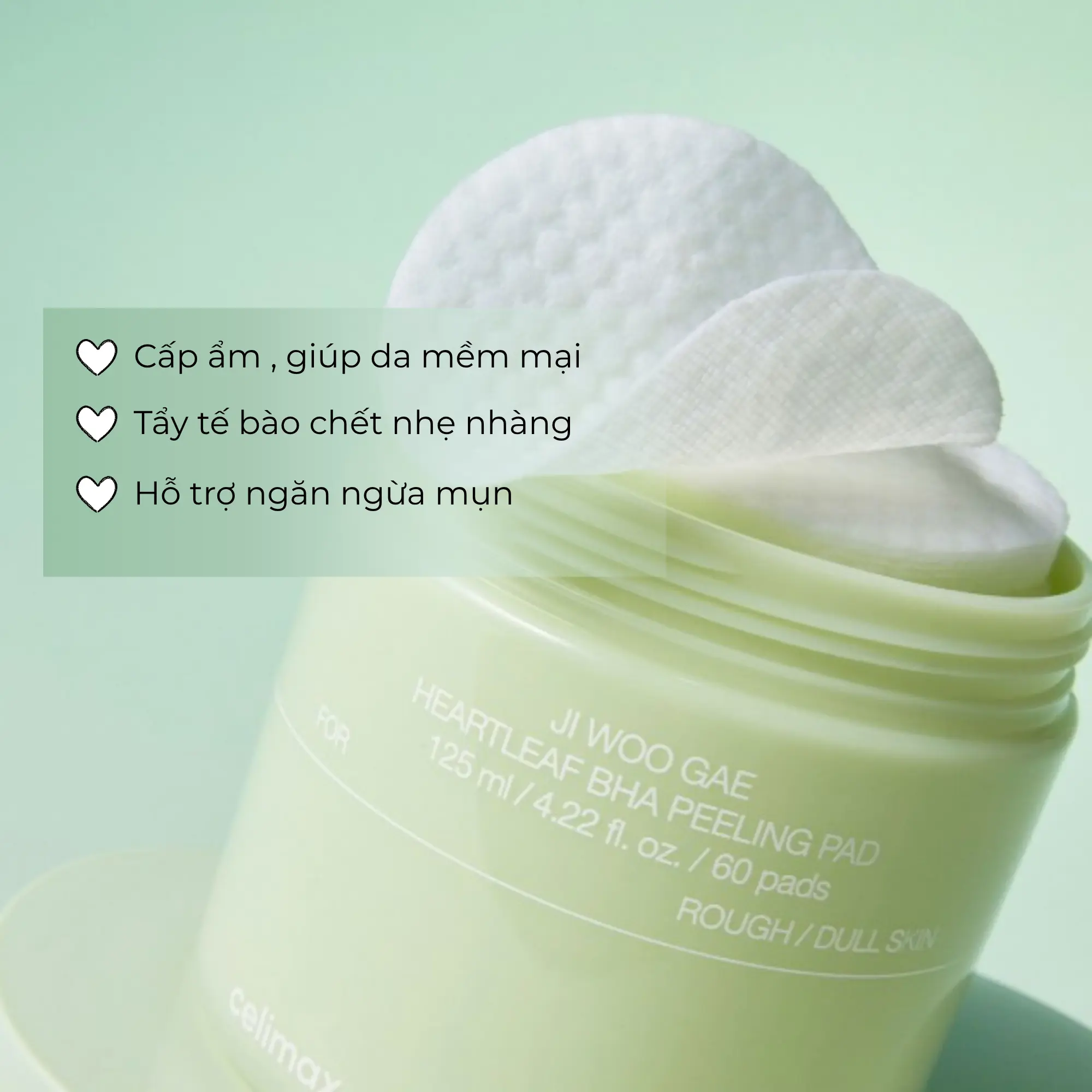 toner pad tẩy tế bào chết Celimax