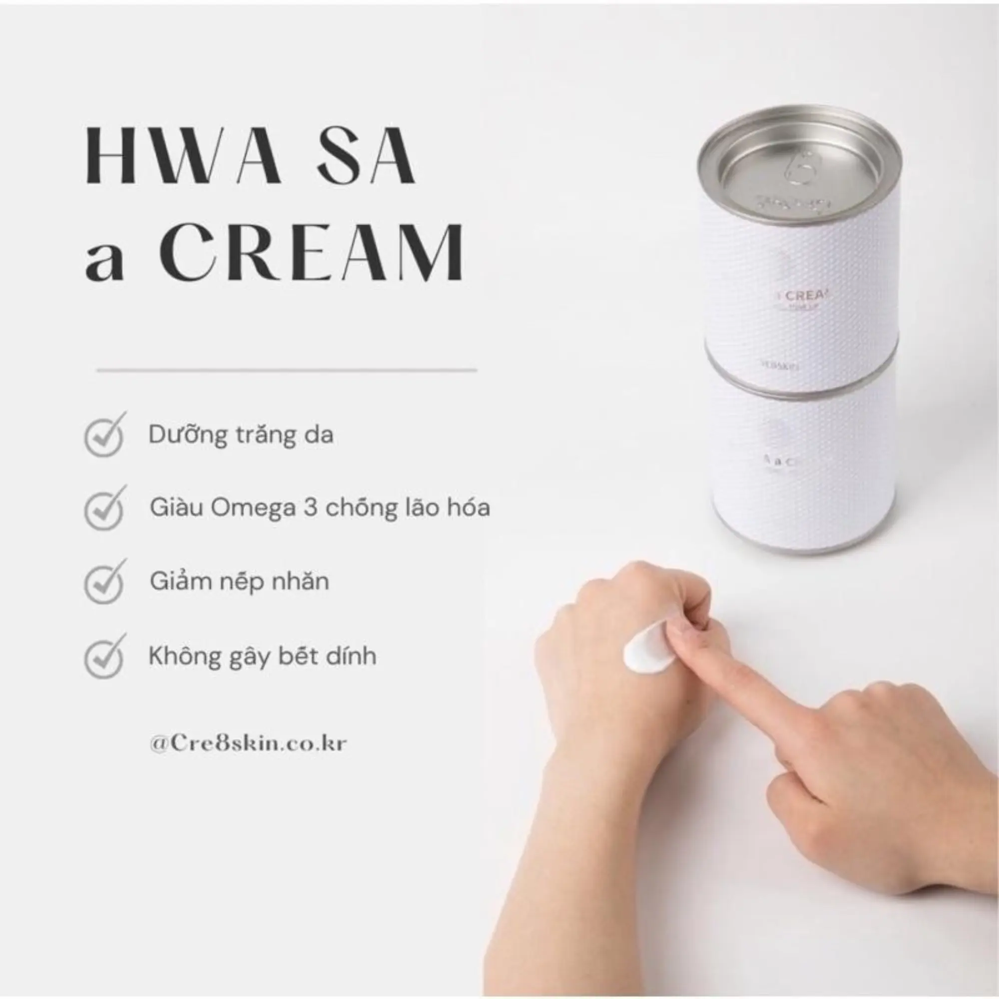Kem dưỡng Cre8skin