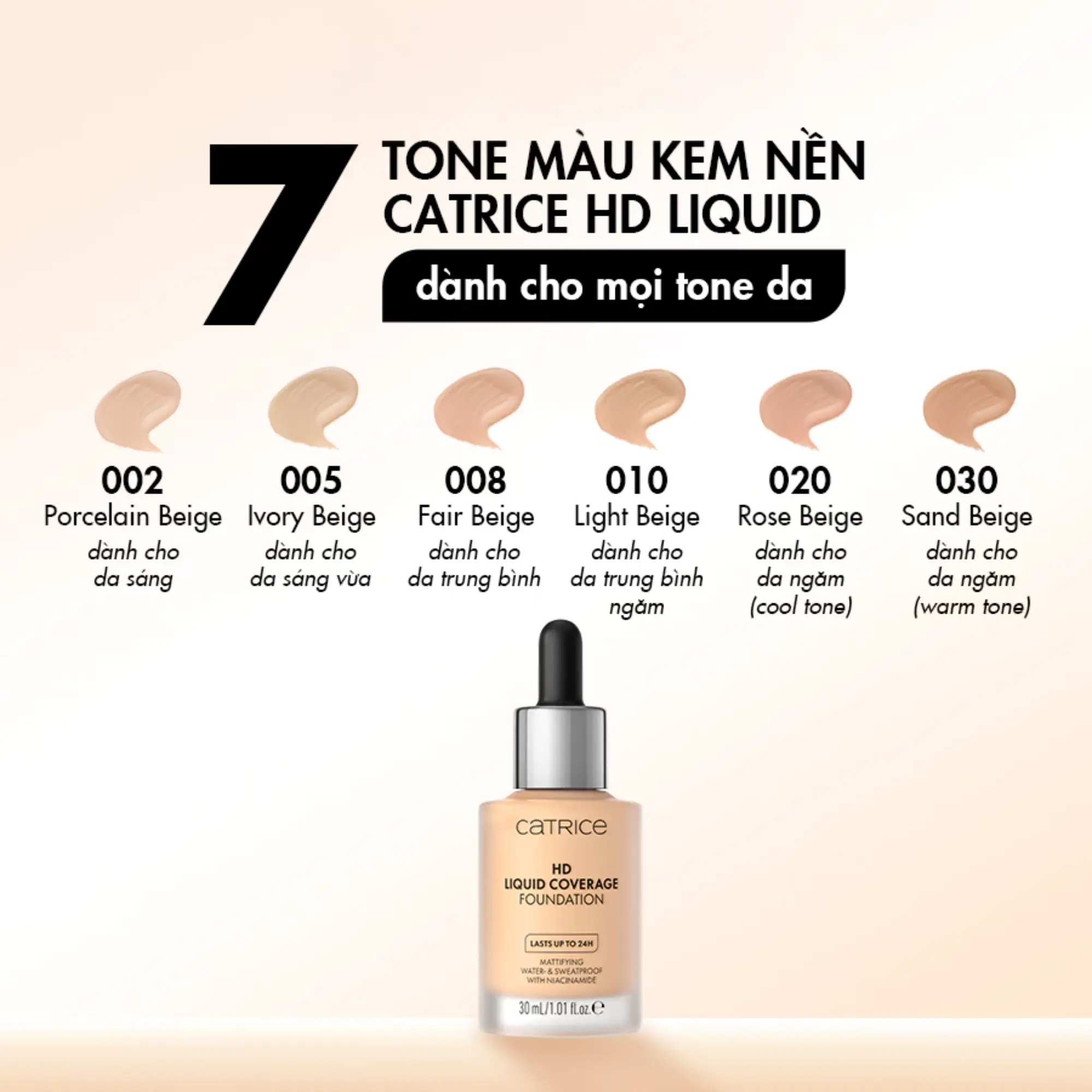 kem nền catrice