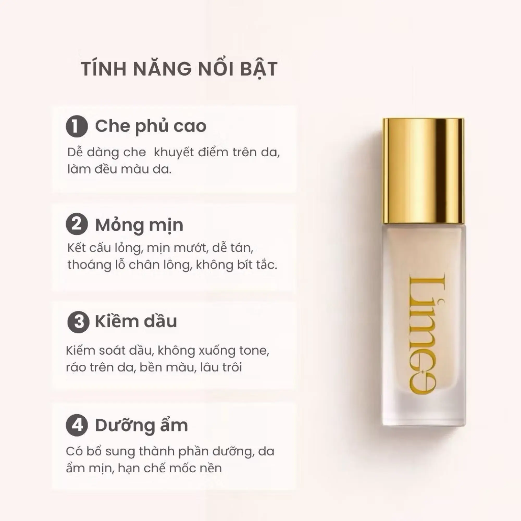 kem nền Limae