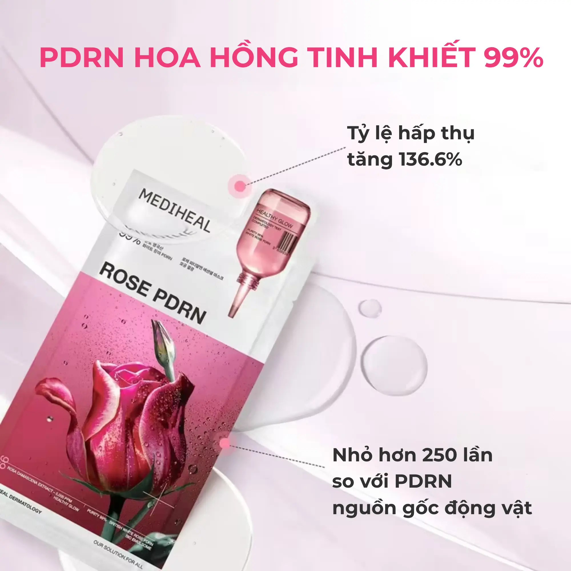 Mediheal mặt nạ hoa hồng