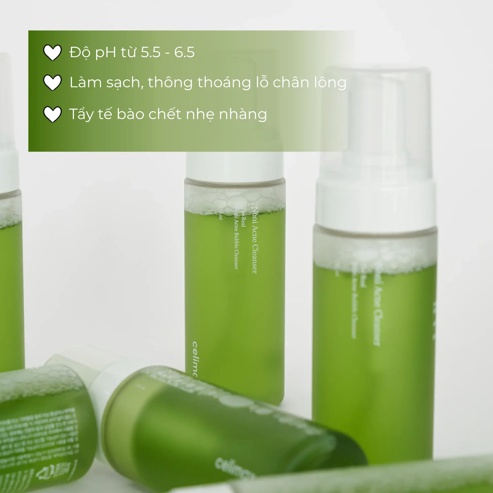 sữa rửa mặt tạo bọt Celimax