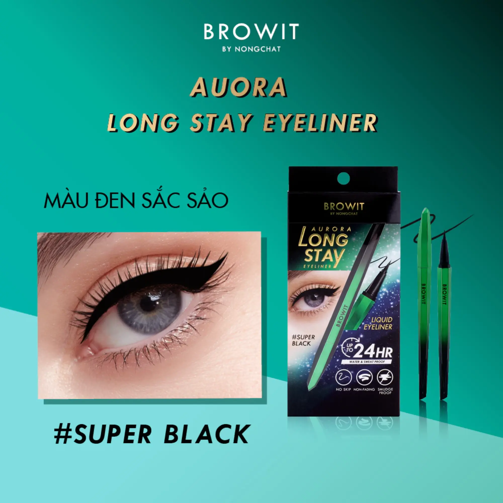 kẻ mắt nước Browit