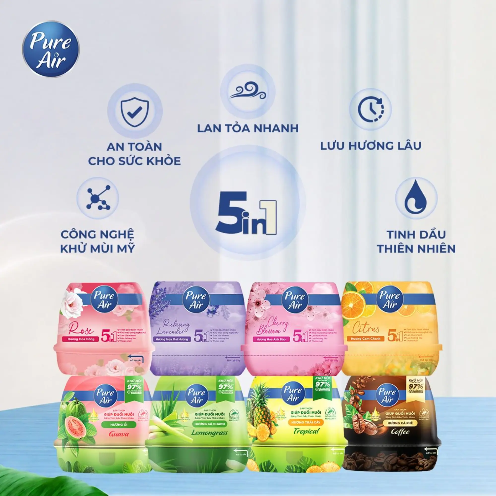 soáp thơm Pure Air