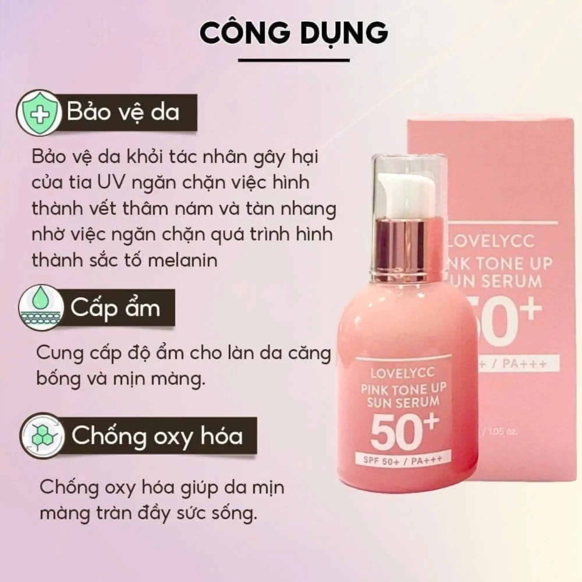serum chống nắng LovelyCC