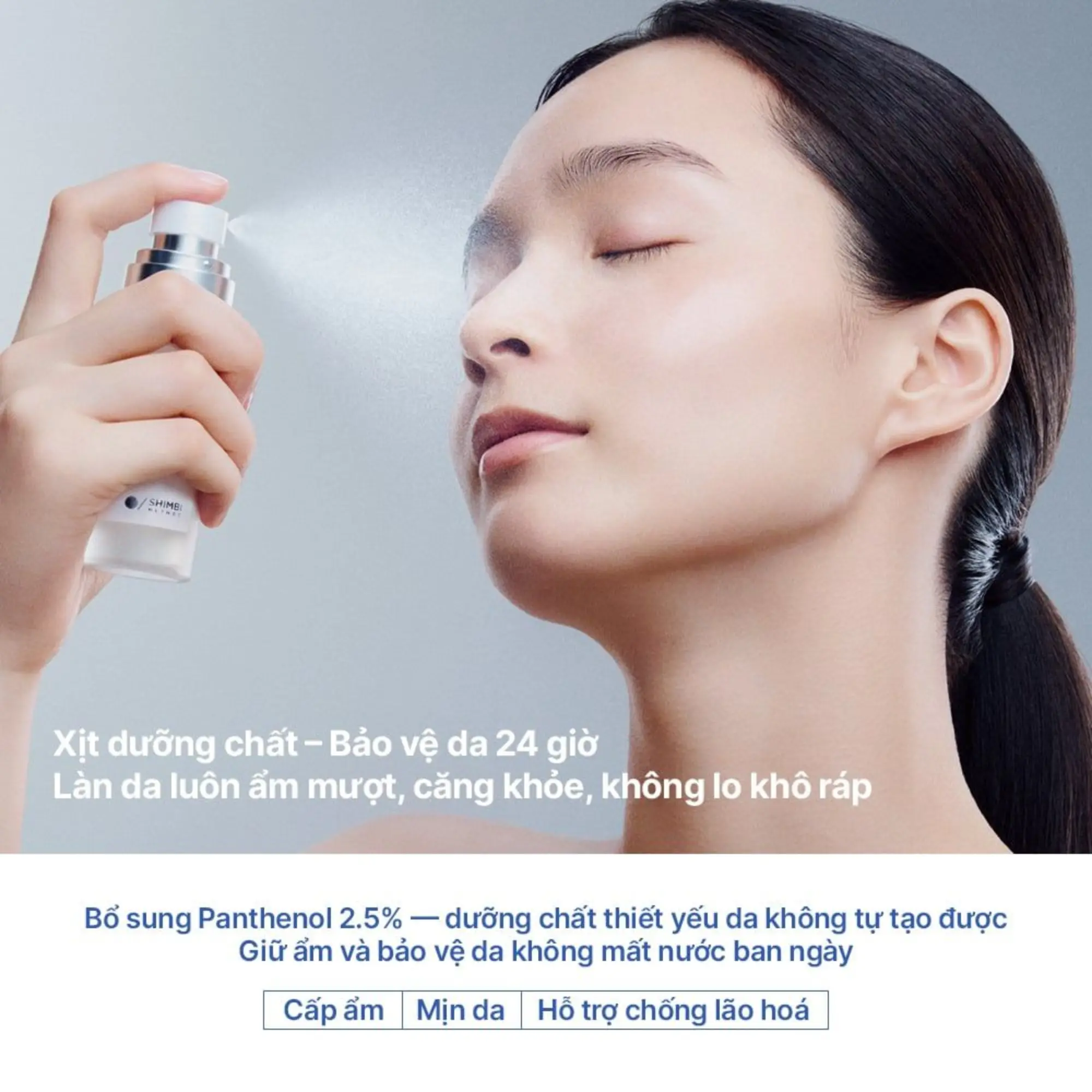 xịt dưỡng da Shimbi Method panthenol