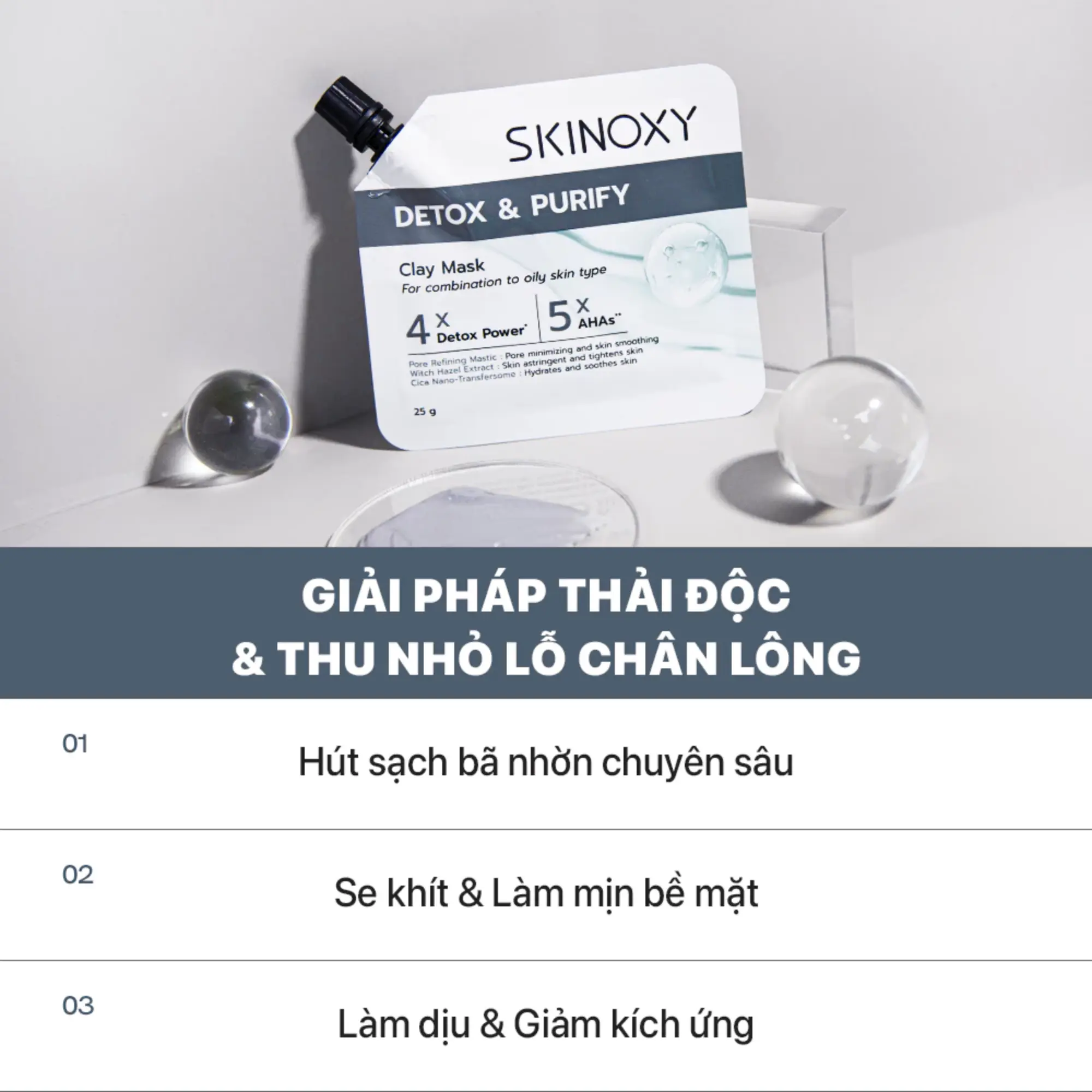 mặt nạ đất sét 