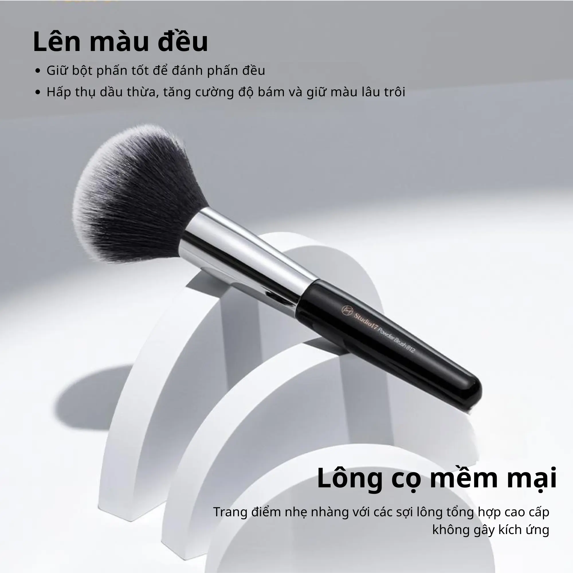 cọ phủ phấn 812 studio17