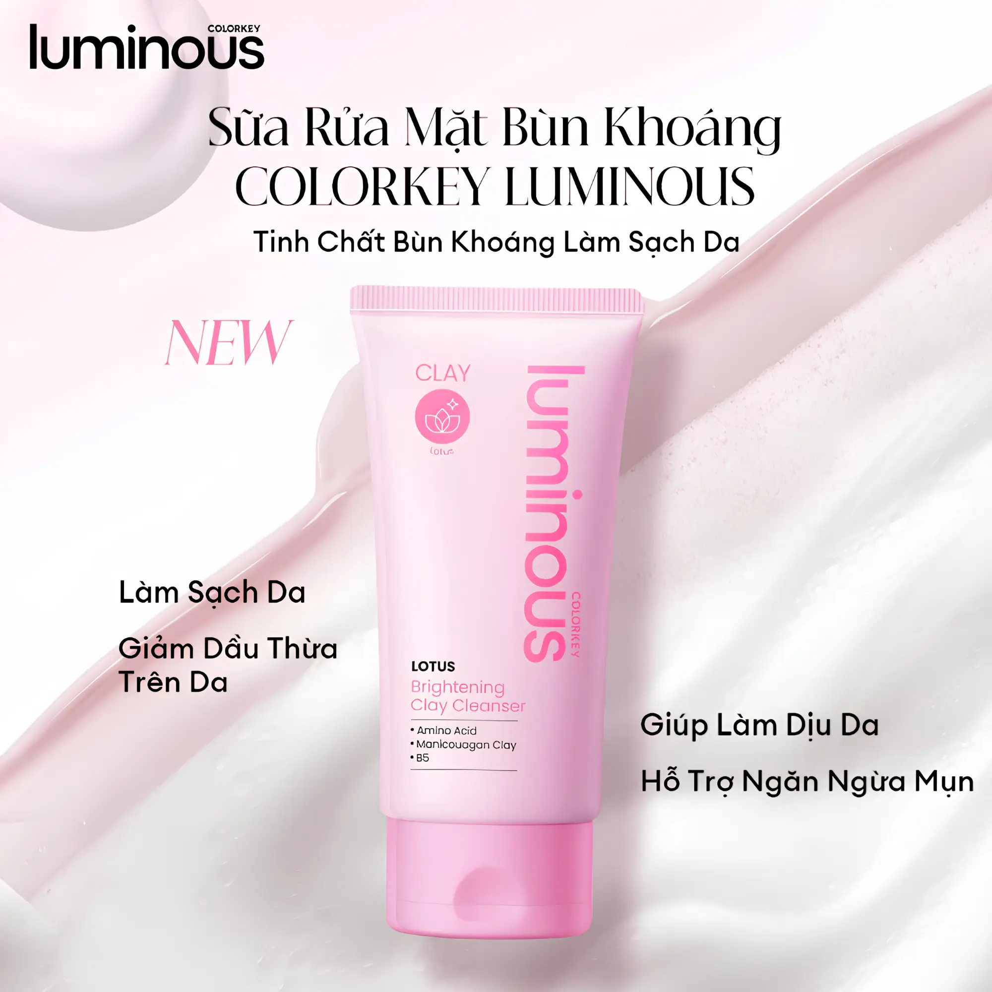sữa rửa mặt colorkey