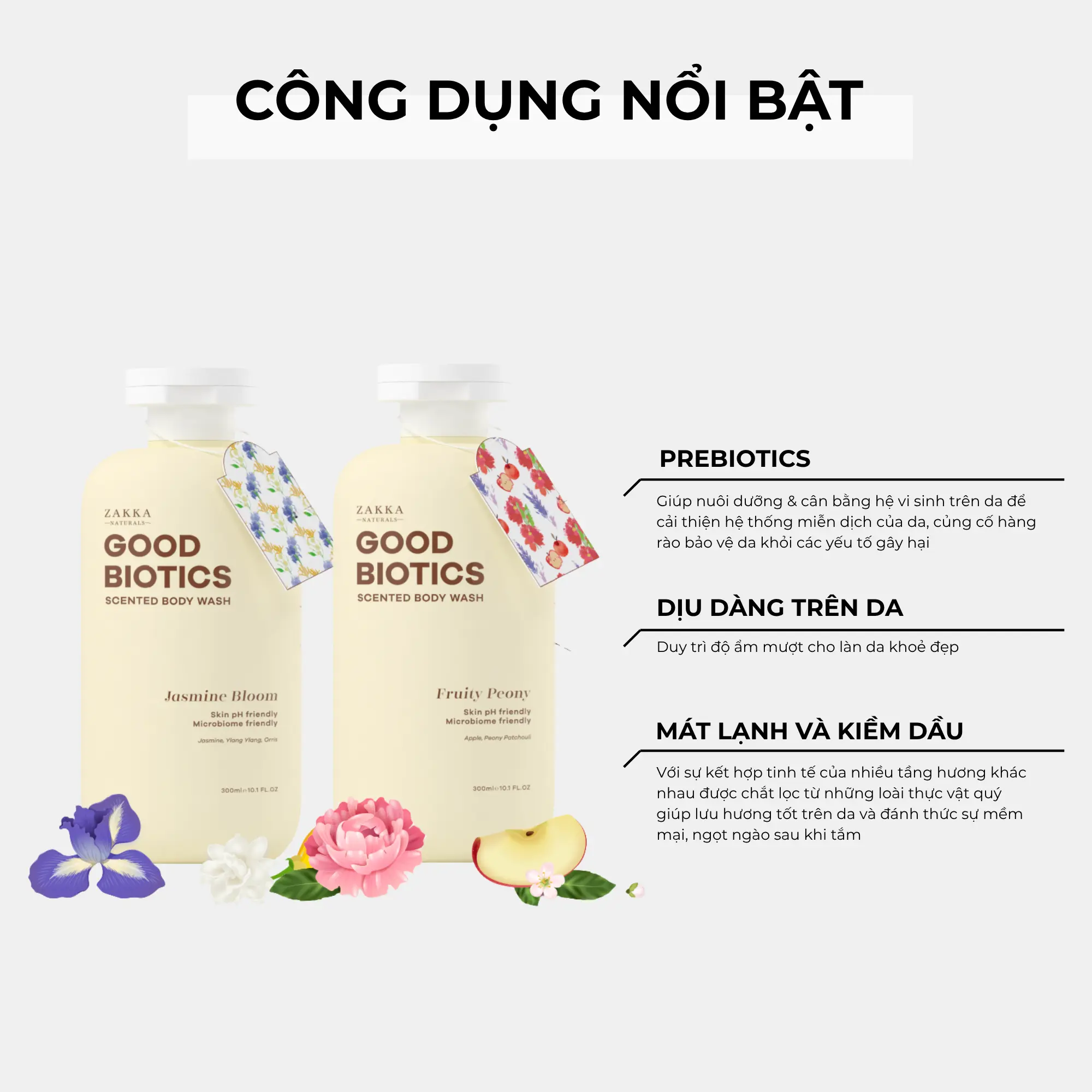 sữa tắm nước hoa Zakka