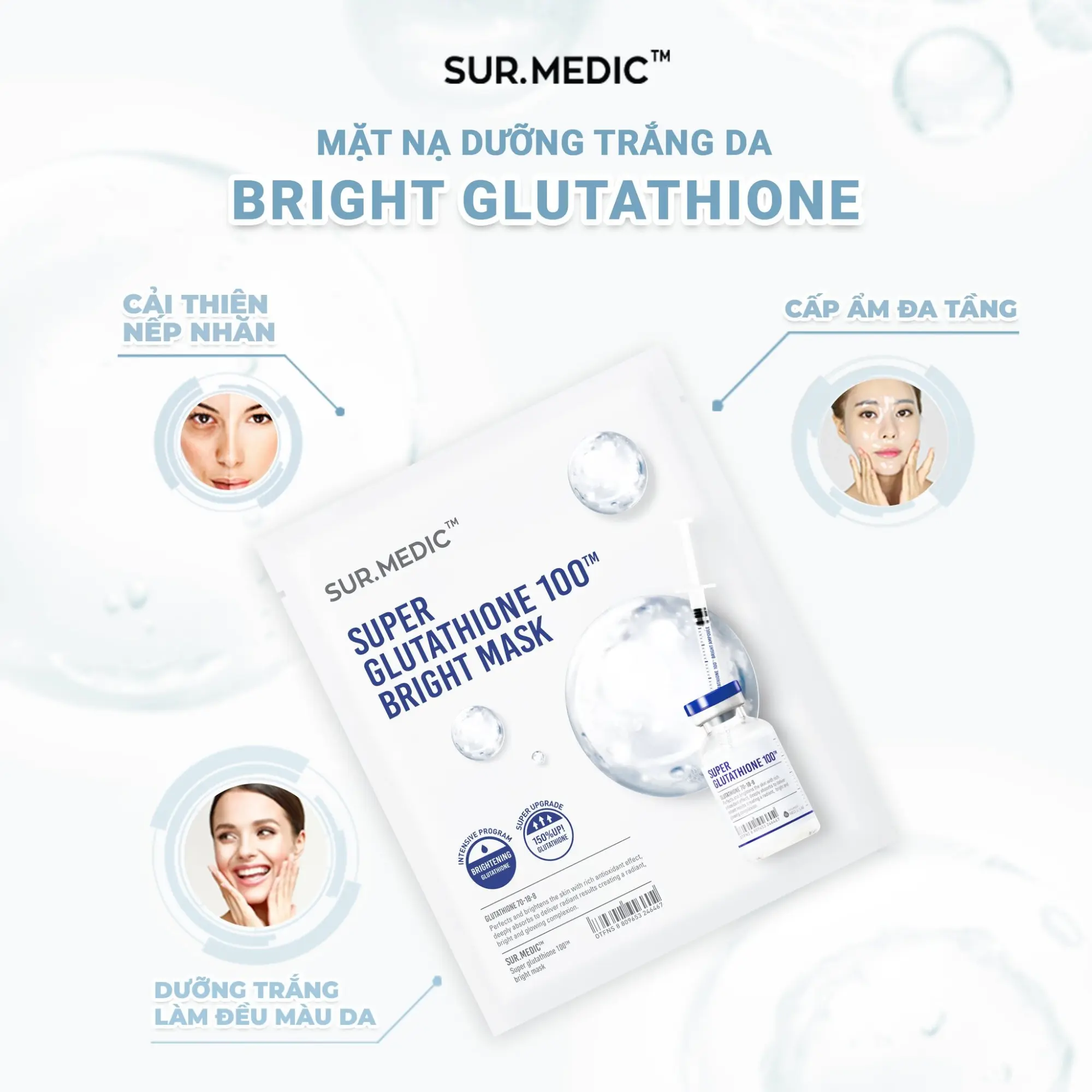 mặt nạ dưỡng sáng sur.medic