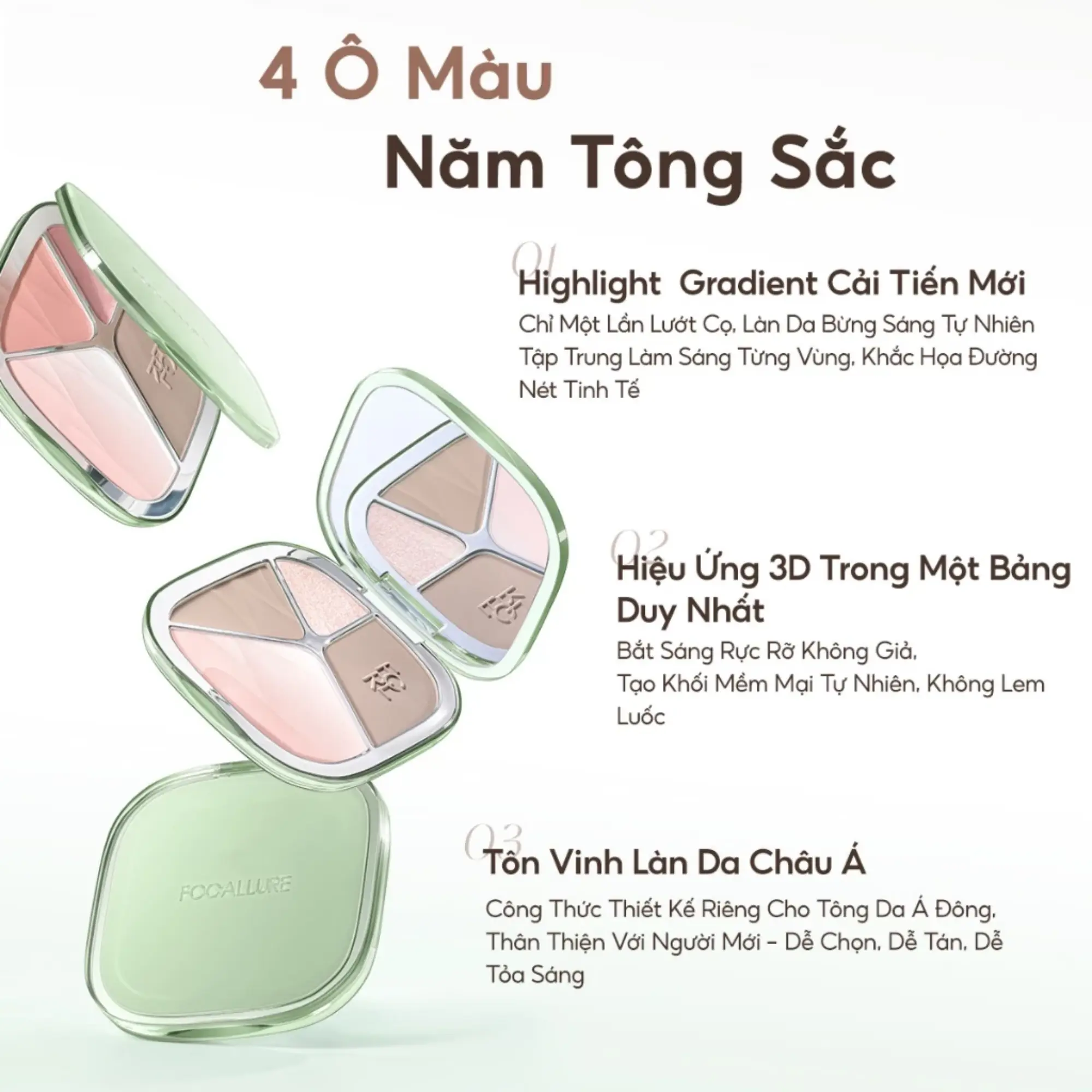 Bảng Tạo Khối và Bắt Sáng Focallure