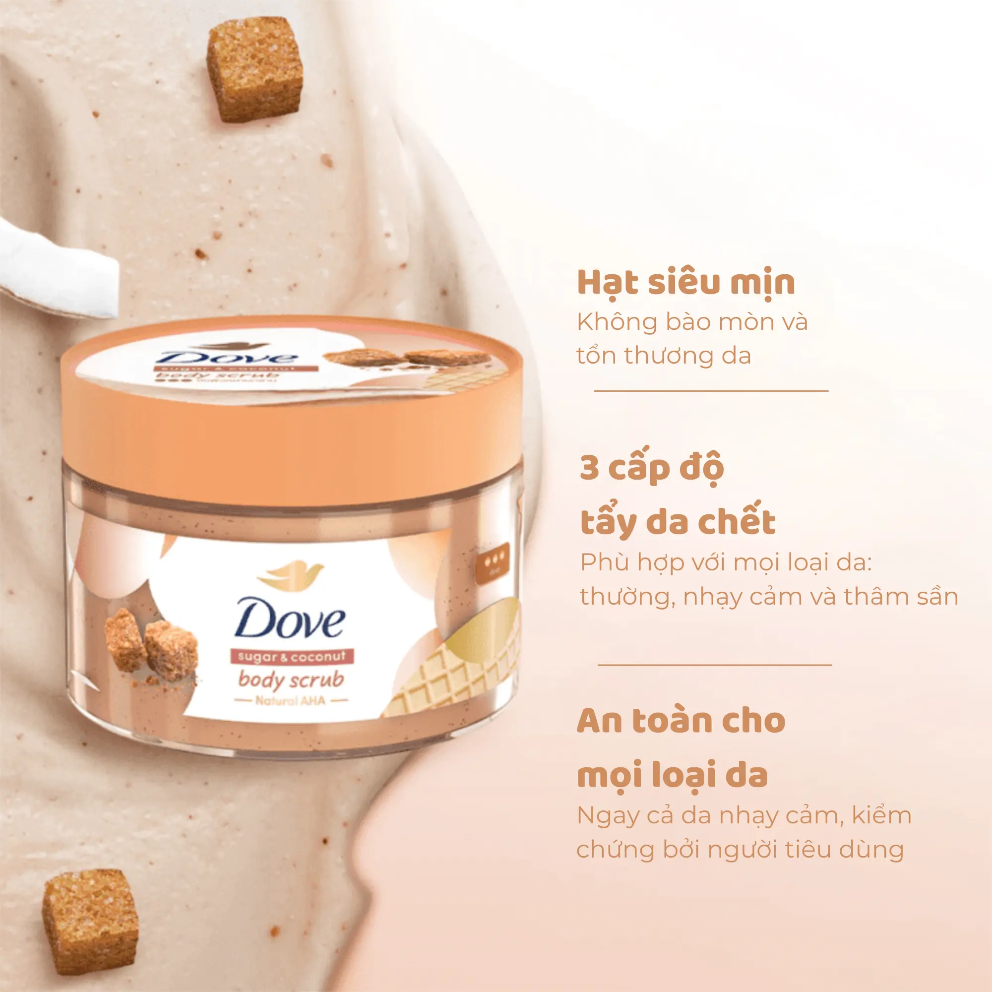ttbc đường nâu dove