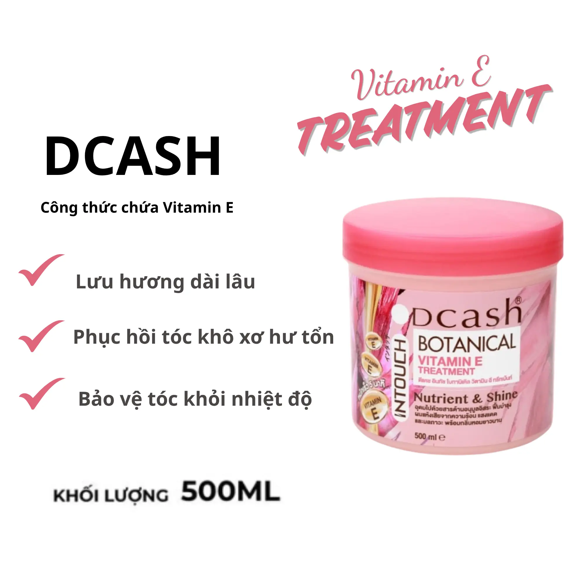 ủ tóc hồng Dcash