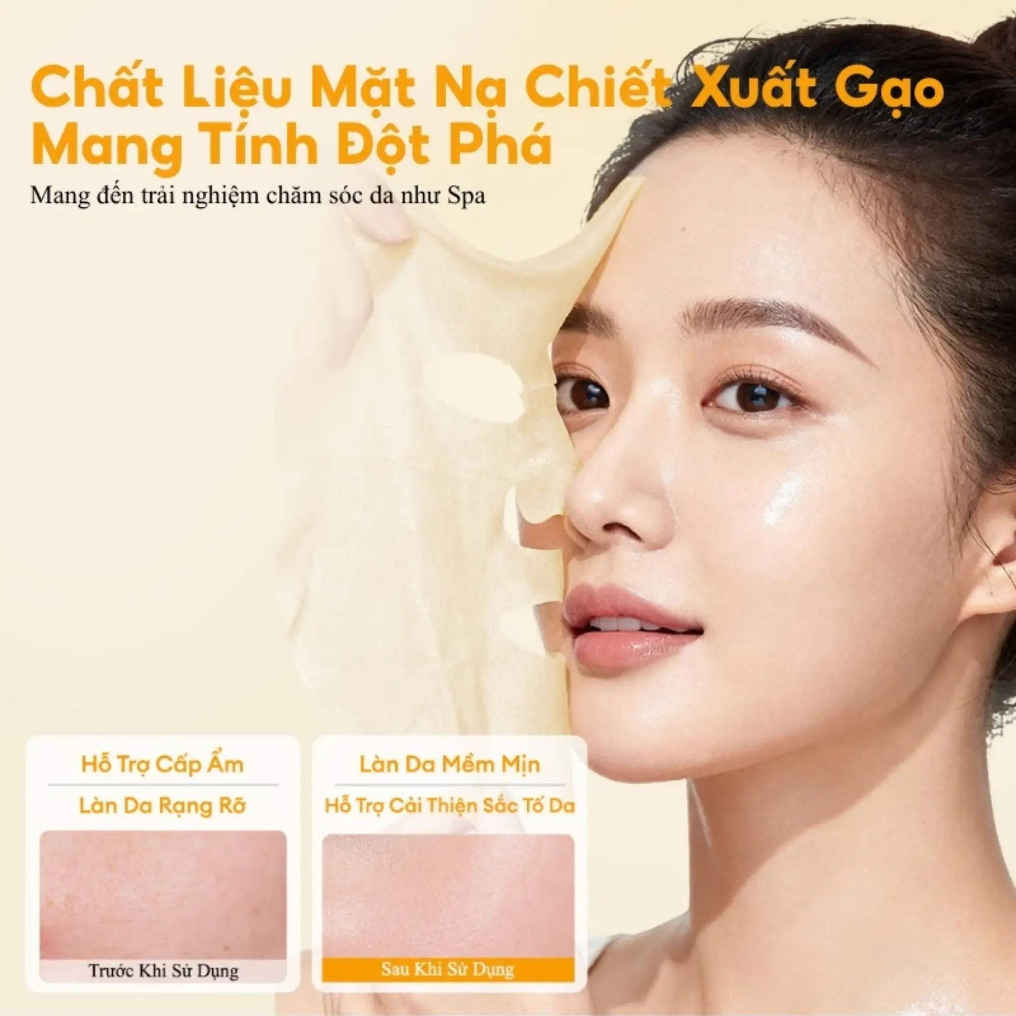 mặt nạ colorkey gạo
