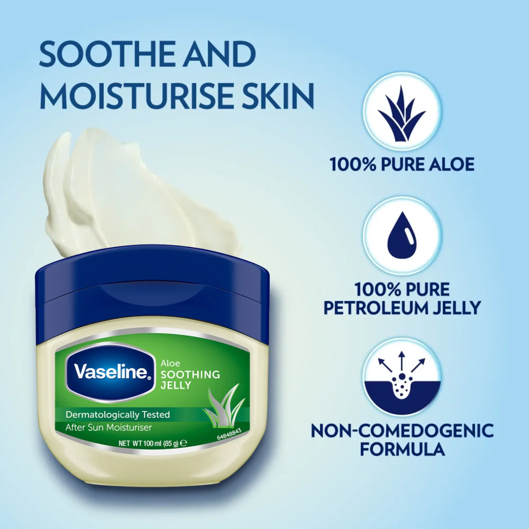 sáp dưỡng nha đam Vaseline