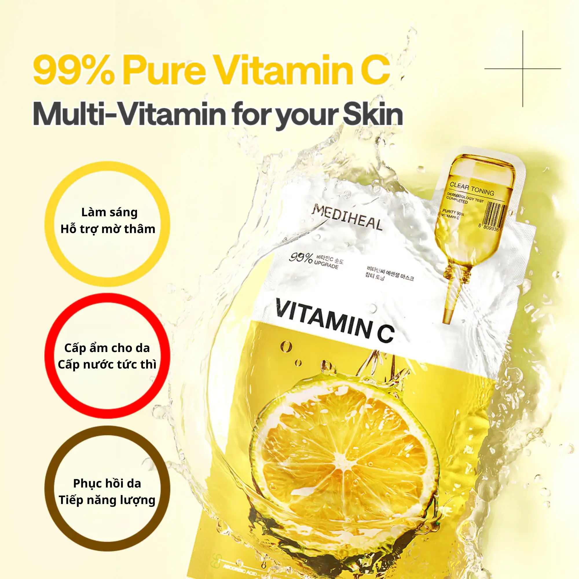Mặt Nạ Mediheal Vitamin C