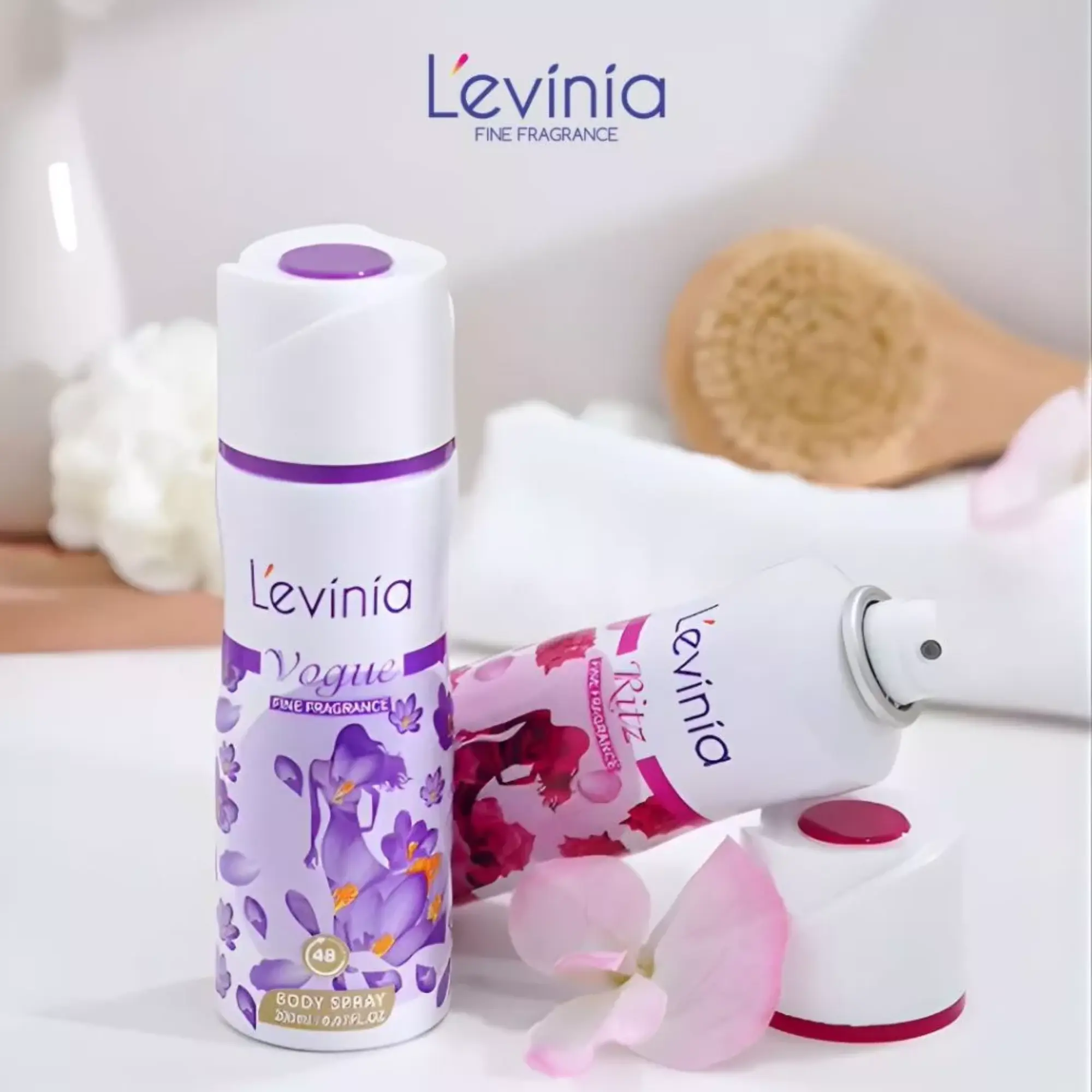 xịt body Levinia