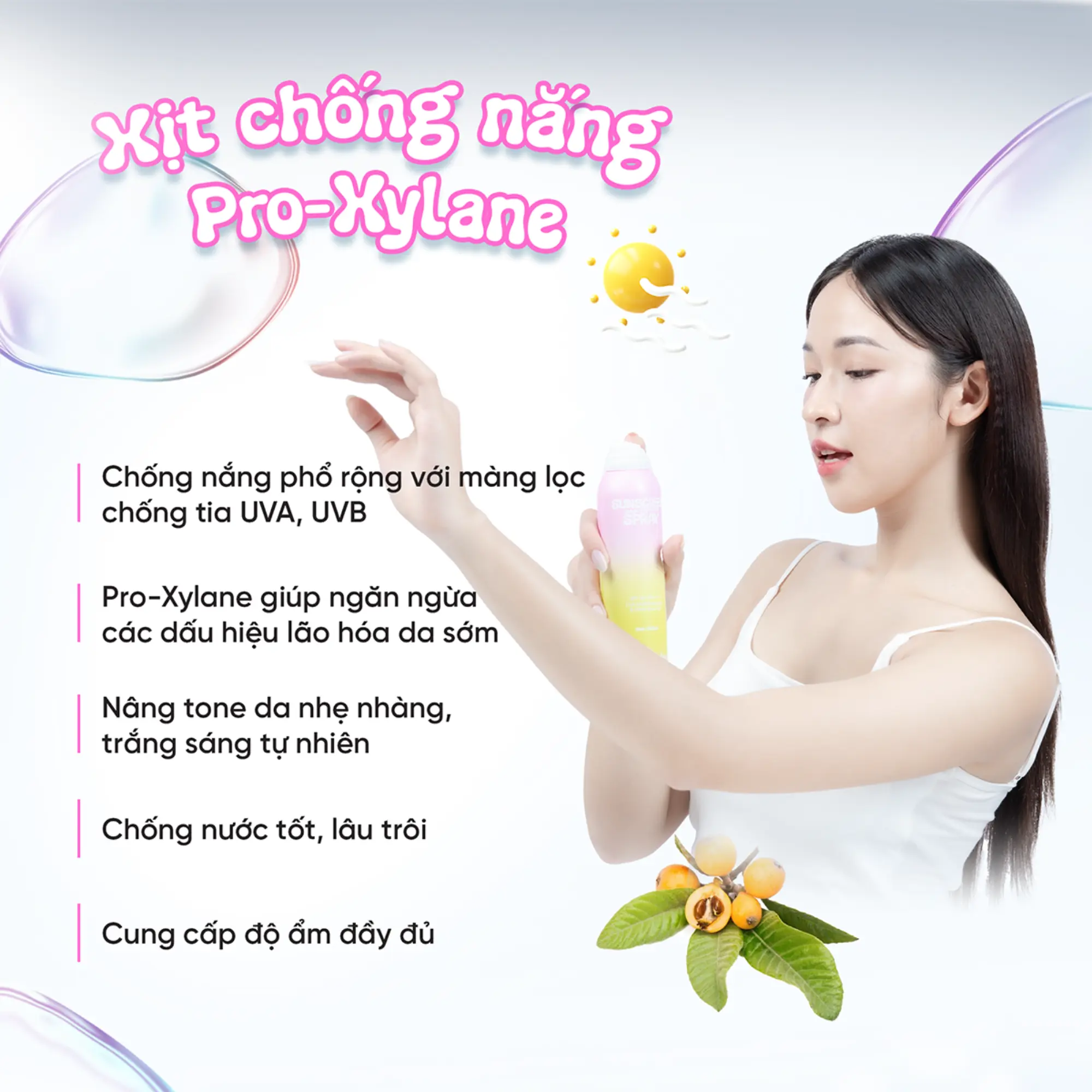 Xịt chống nắng Five