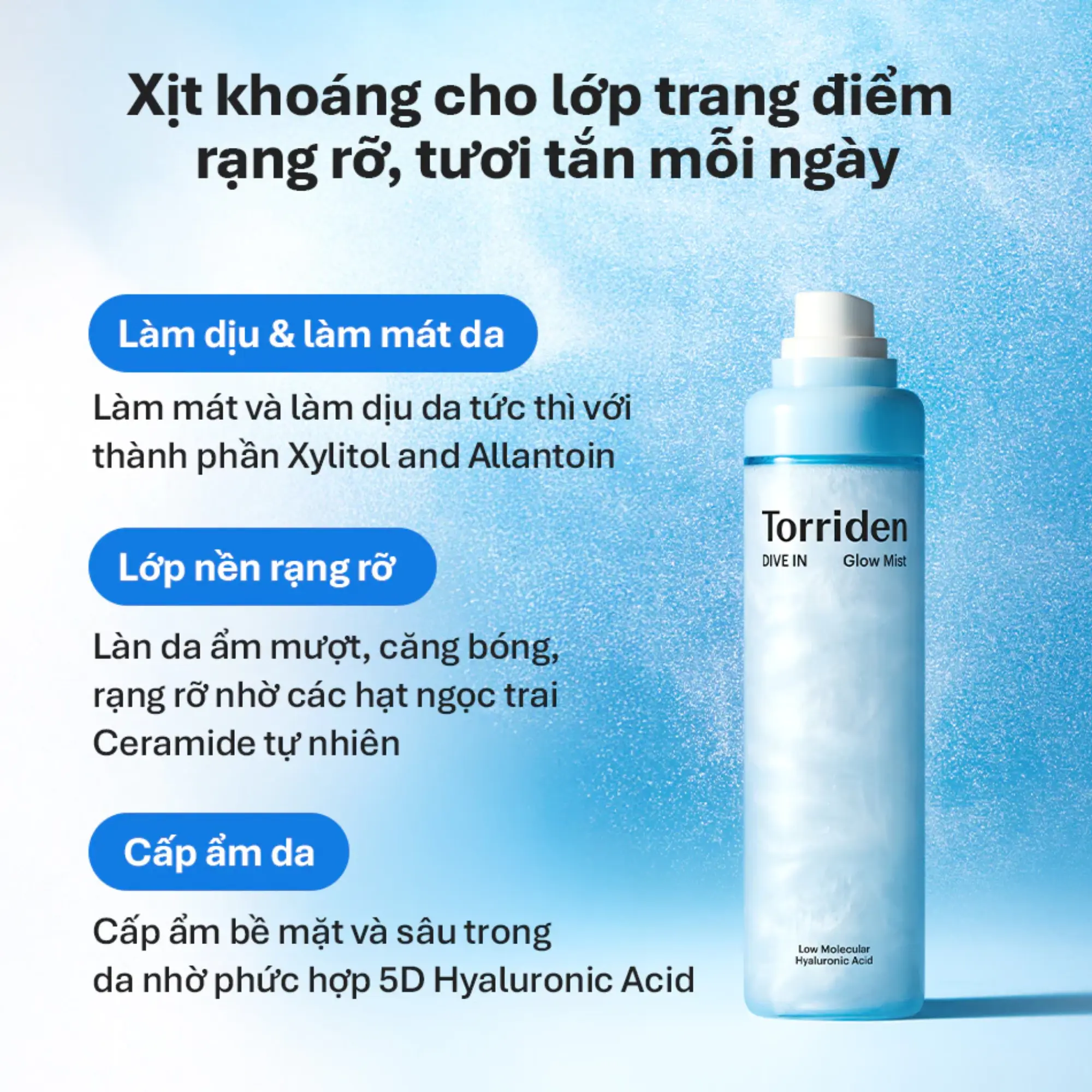 xịt dưỡng Torriden