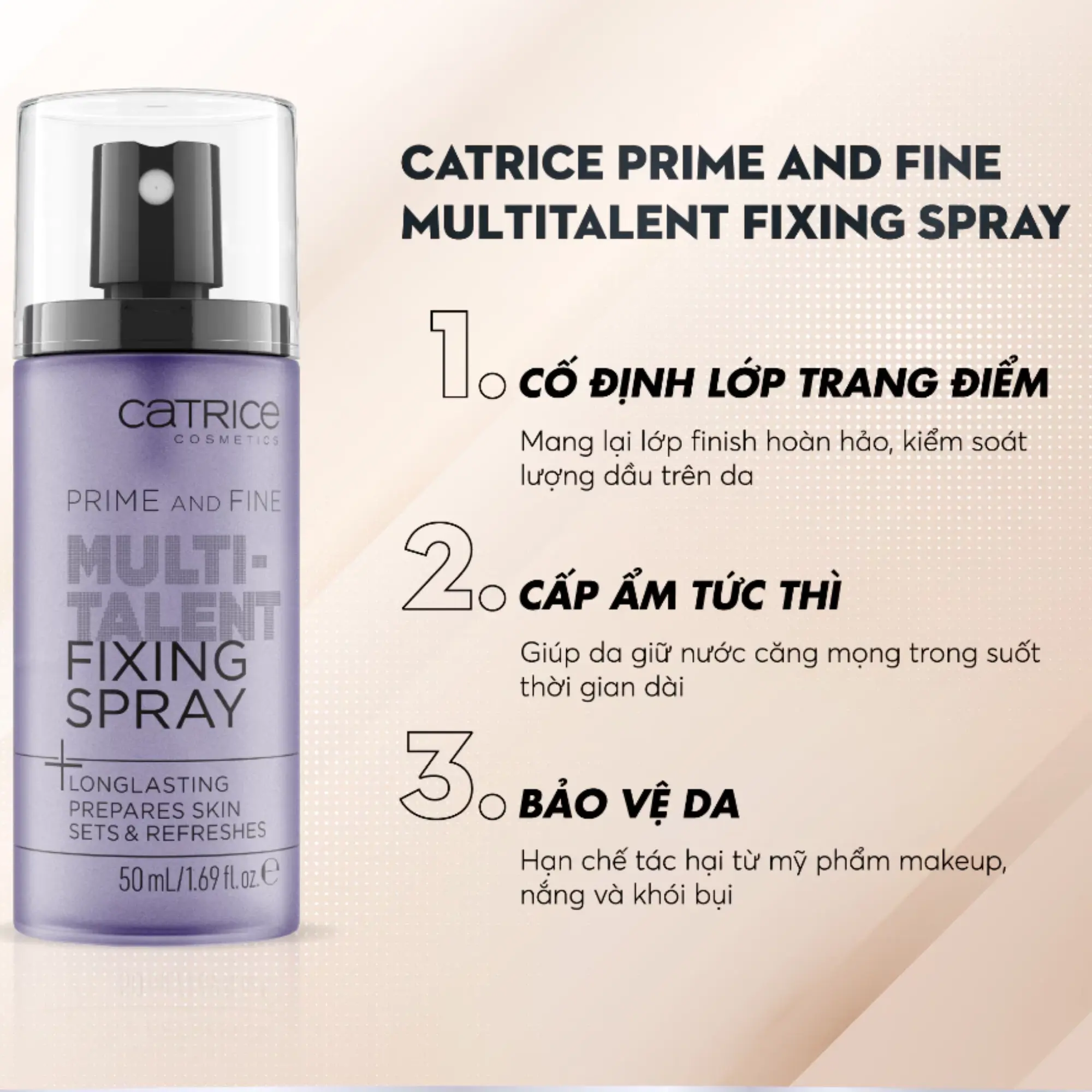 Xịt Khóa Nền Catrice