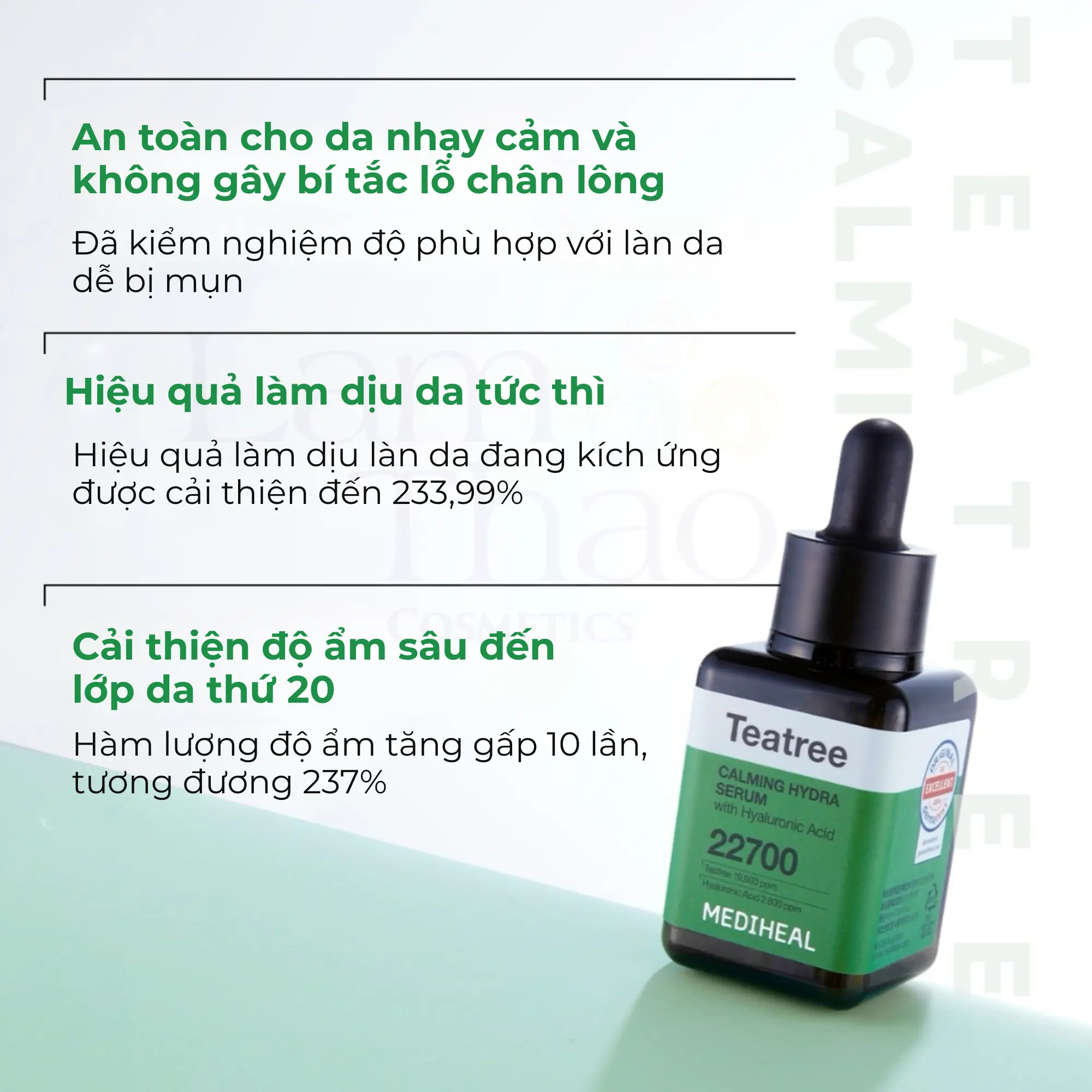 tinh chất tràm trà mediheal