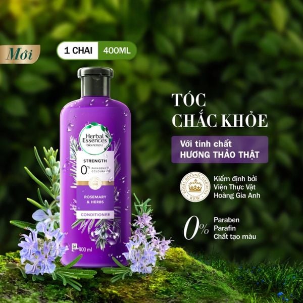 Dầu Xả Hương Thảo Và Thảo Mộc Herbal Essences Rosemary & Herbs Conditioner