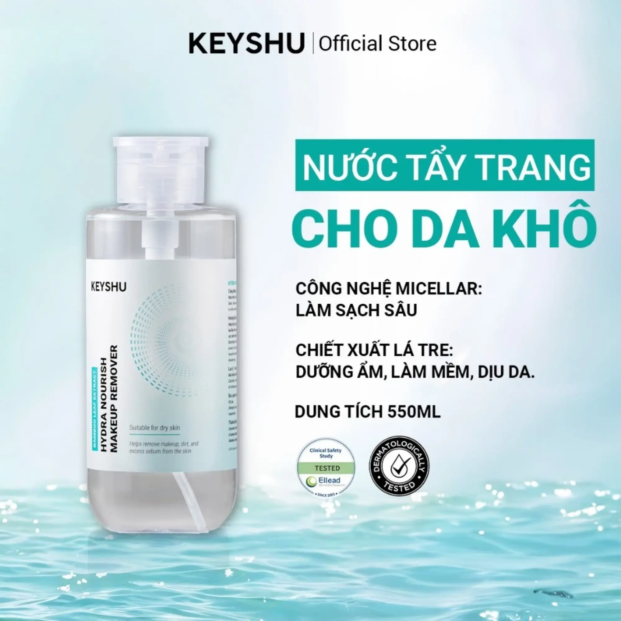 tẩy trang keyshu