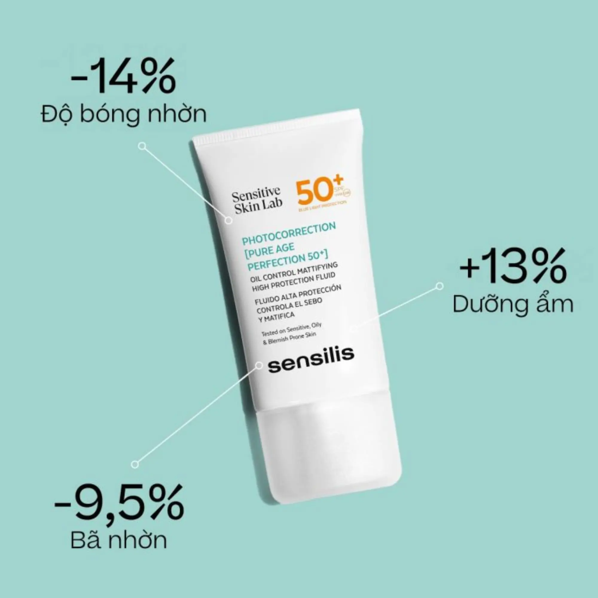 kem chống nắng 50+ sensilis