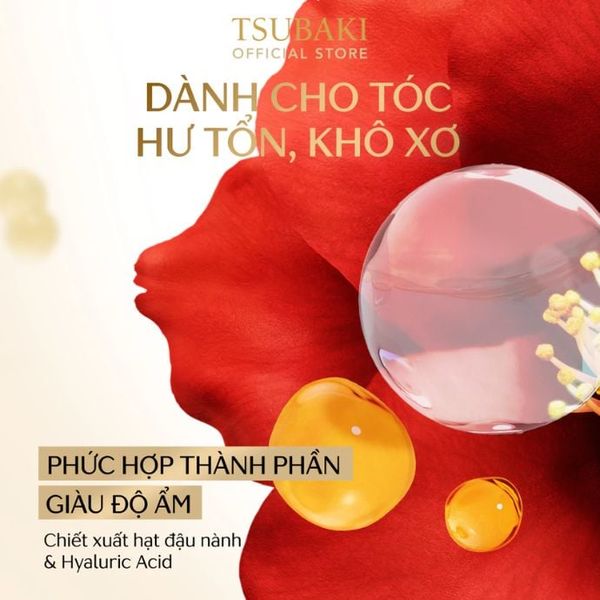 Dầu Xả Phục Hồi Tsubaki Premium Moist & Repair Conditioner