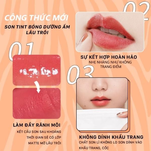 Son Tint Ukiss Ginger Cat Trek Water Tint